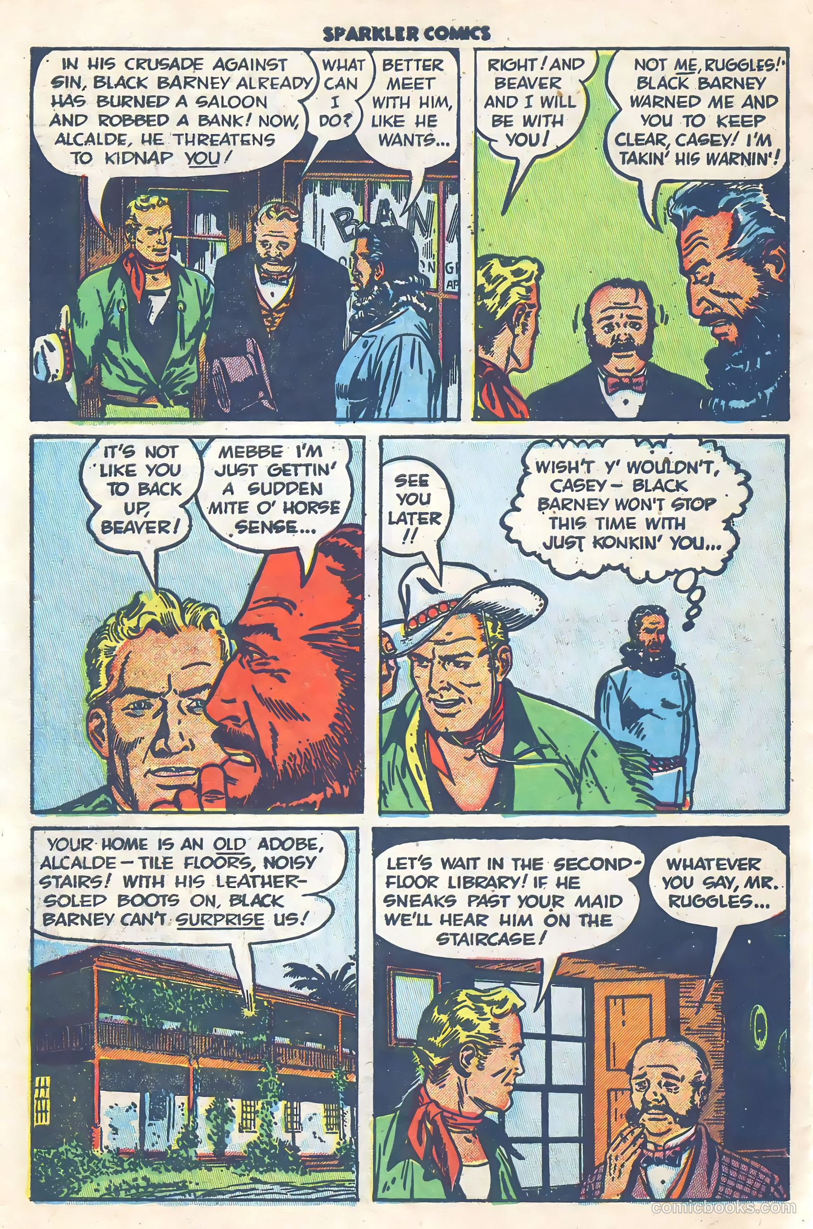 Sparkler Comics #97 (1951) — page 19 of 25