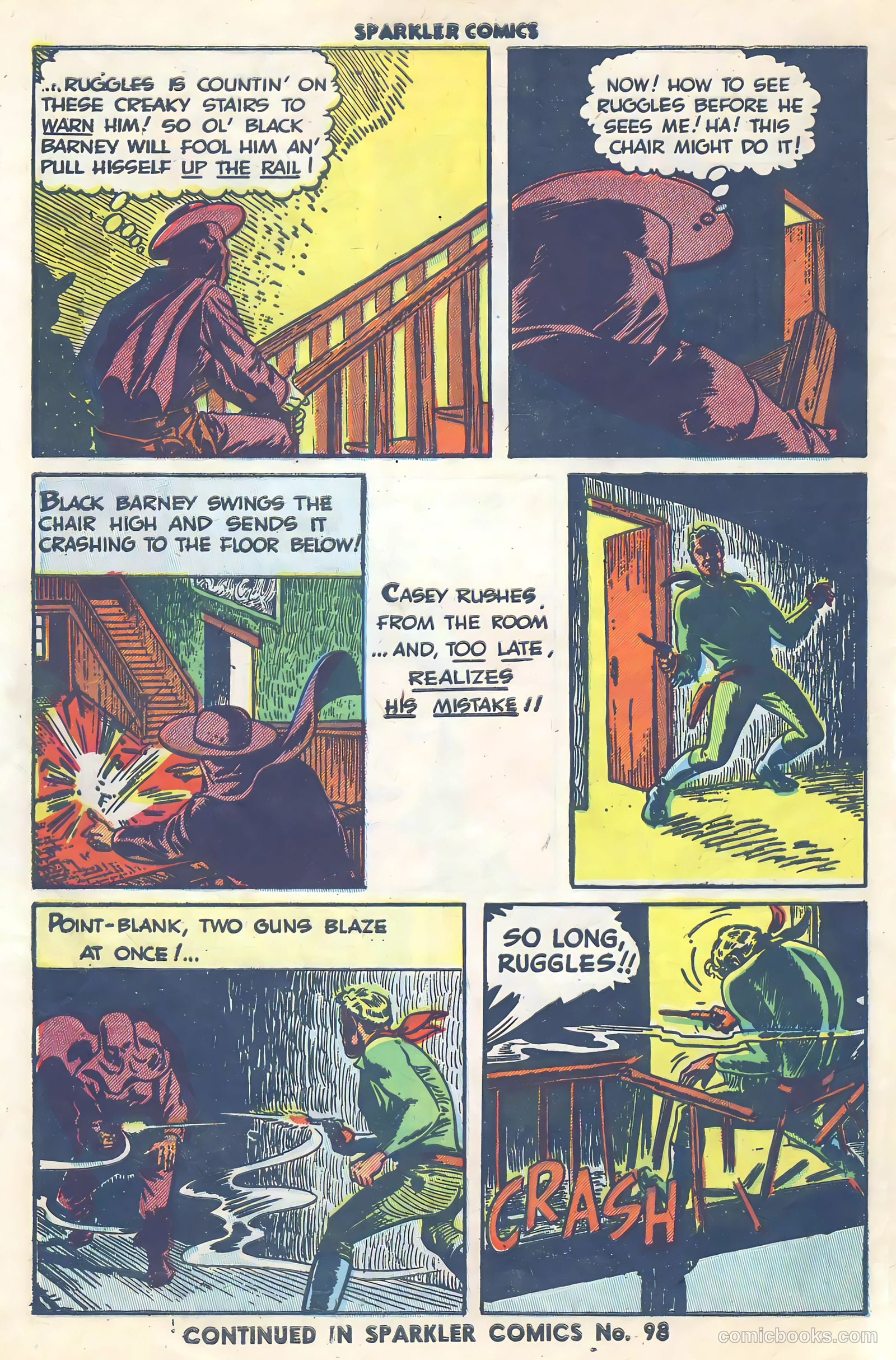 Sparkler Comics #97 (1951) — page 21 of 25