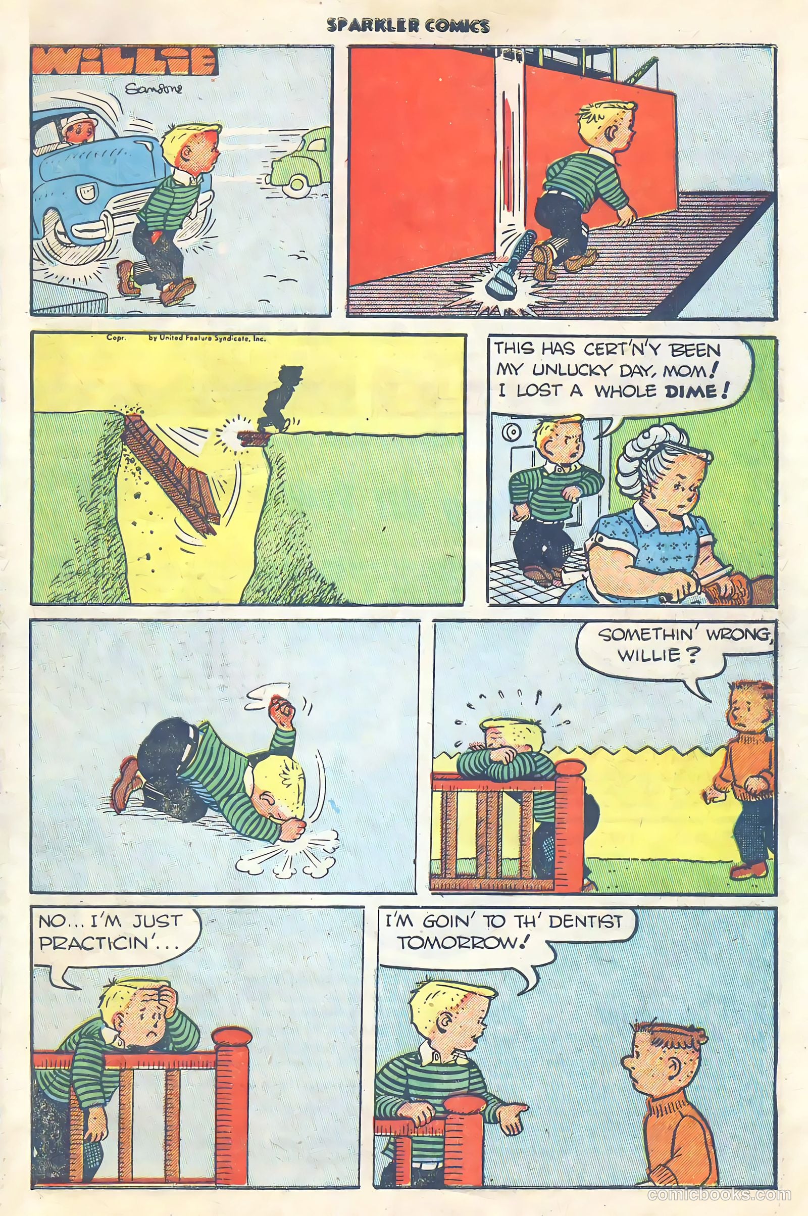 Sparkler Comics #97 (1951) — page 22 of 25