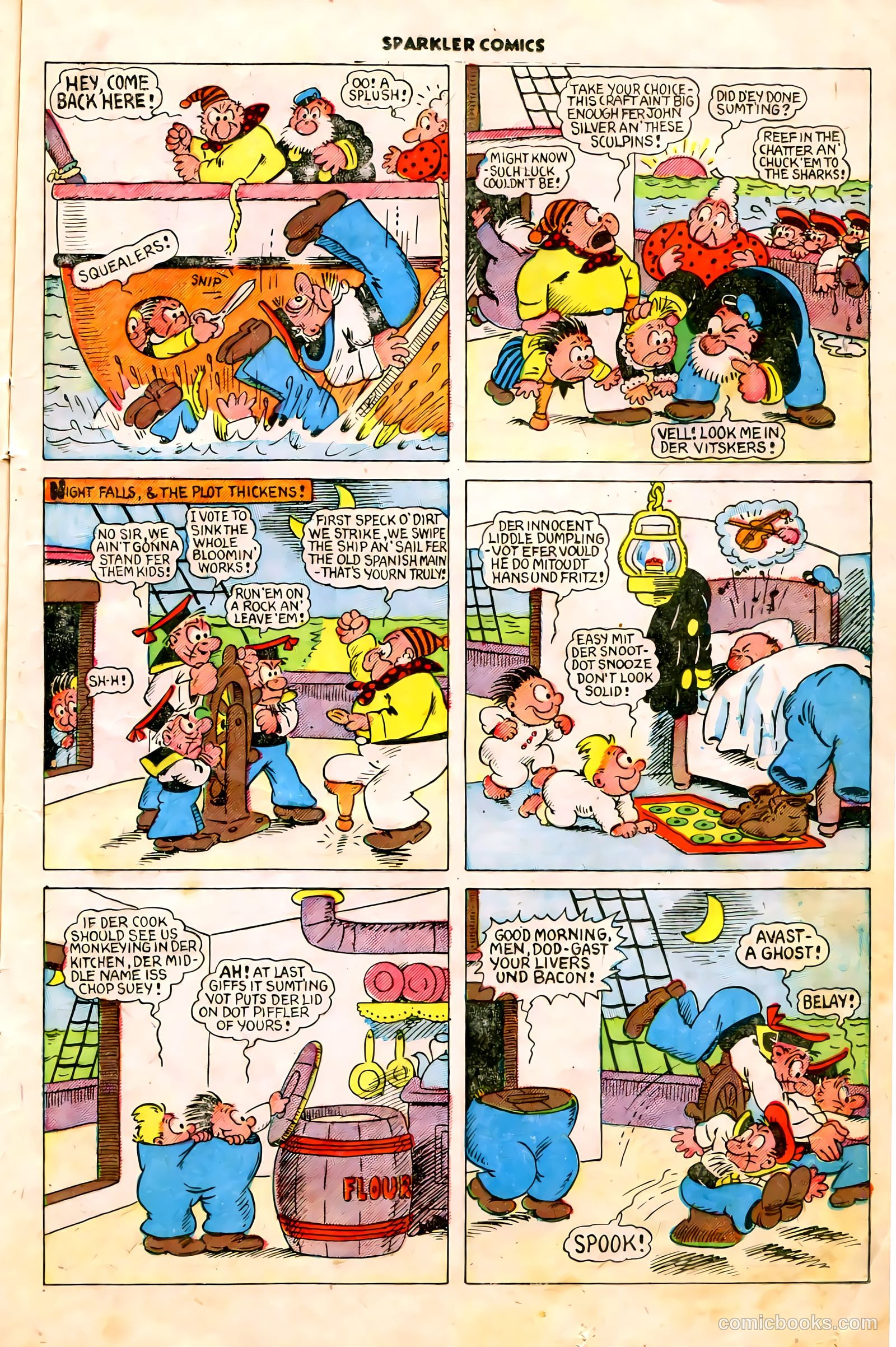 Sparkler Comics #98 (1951) — page 4 of 24
