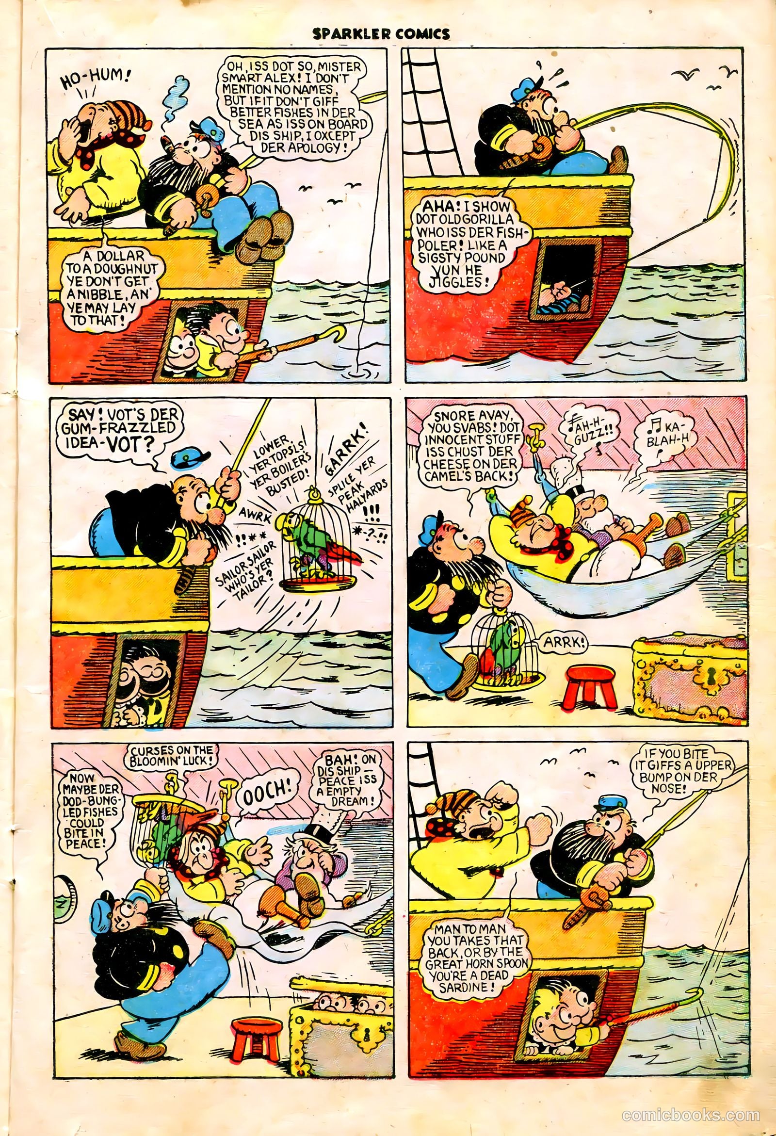Sparkler Comics #98 (1951) — page 6 of 24