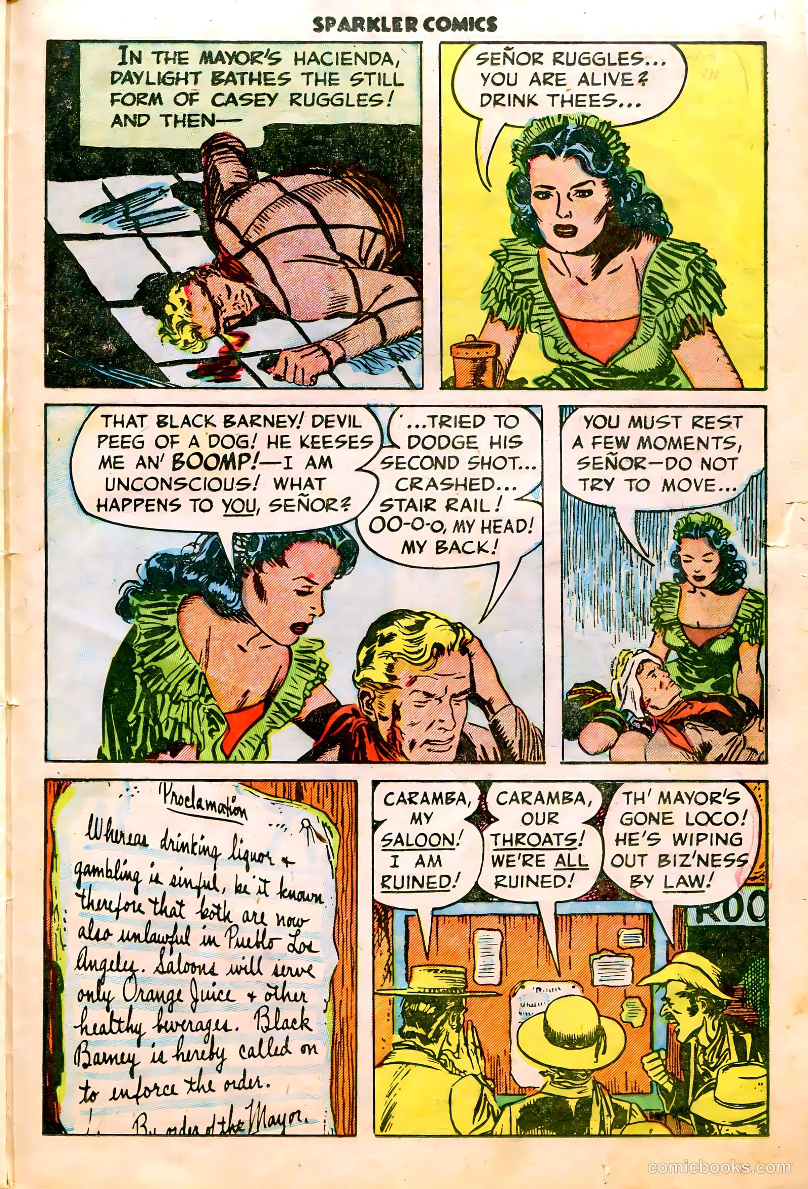 Sparkler Comics #98 (1951) — page 13 of 24