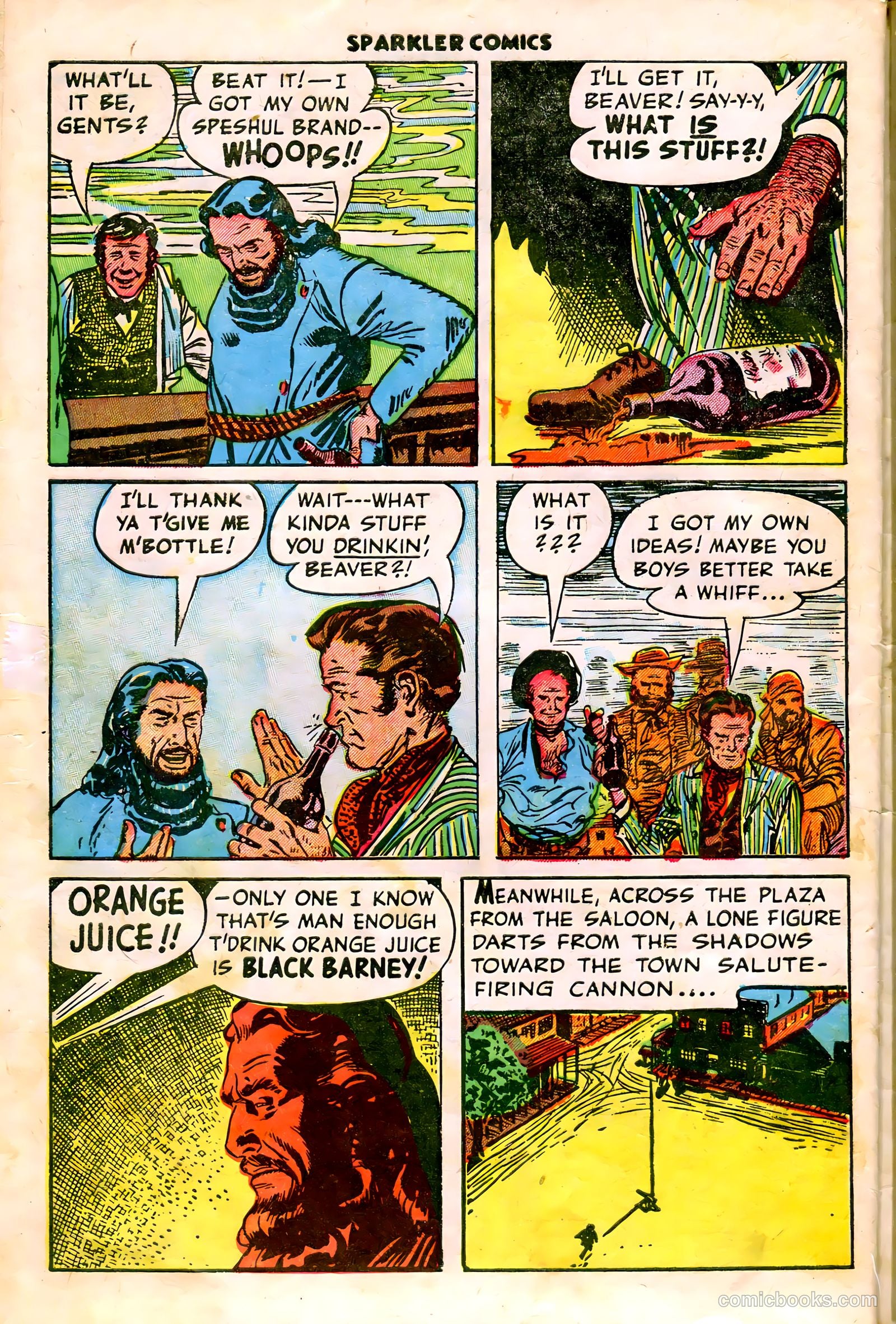 Sparkler Comics #98 (1951) — page 16 of 24