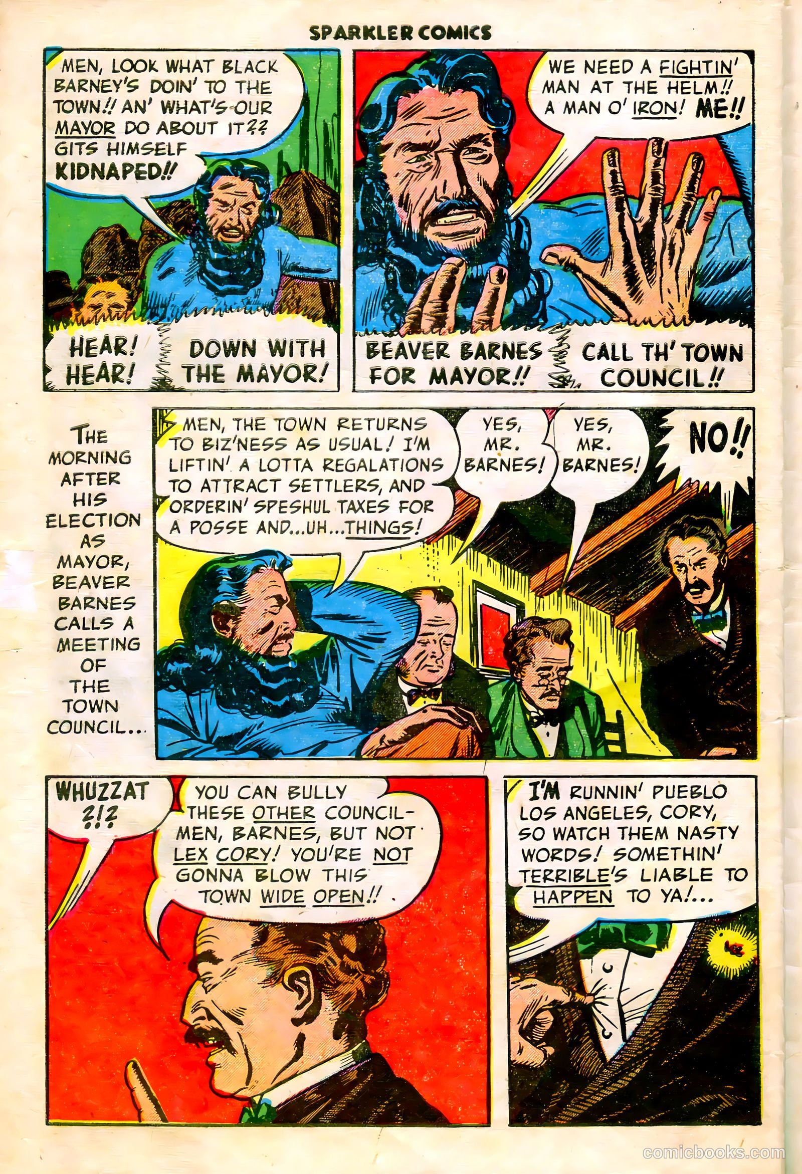 Sparkler Comics #98 (1951) — page 18 of 24