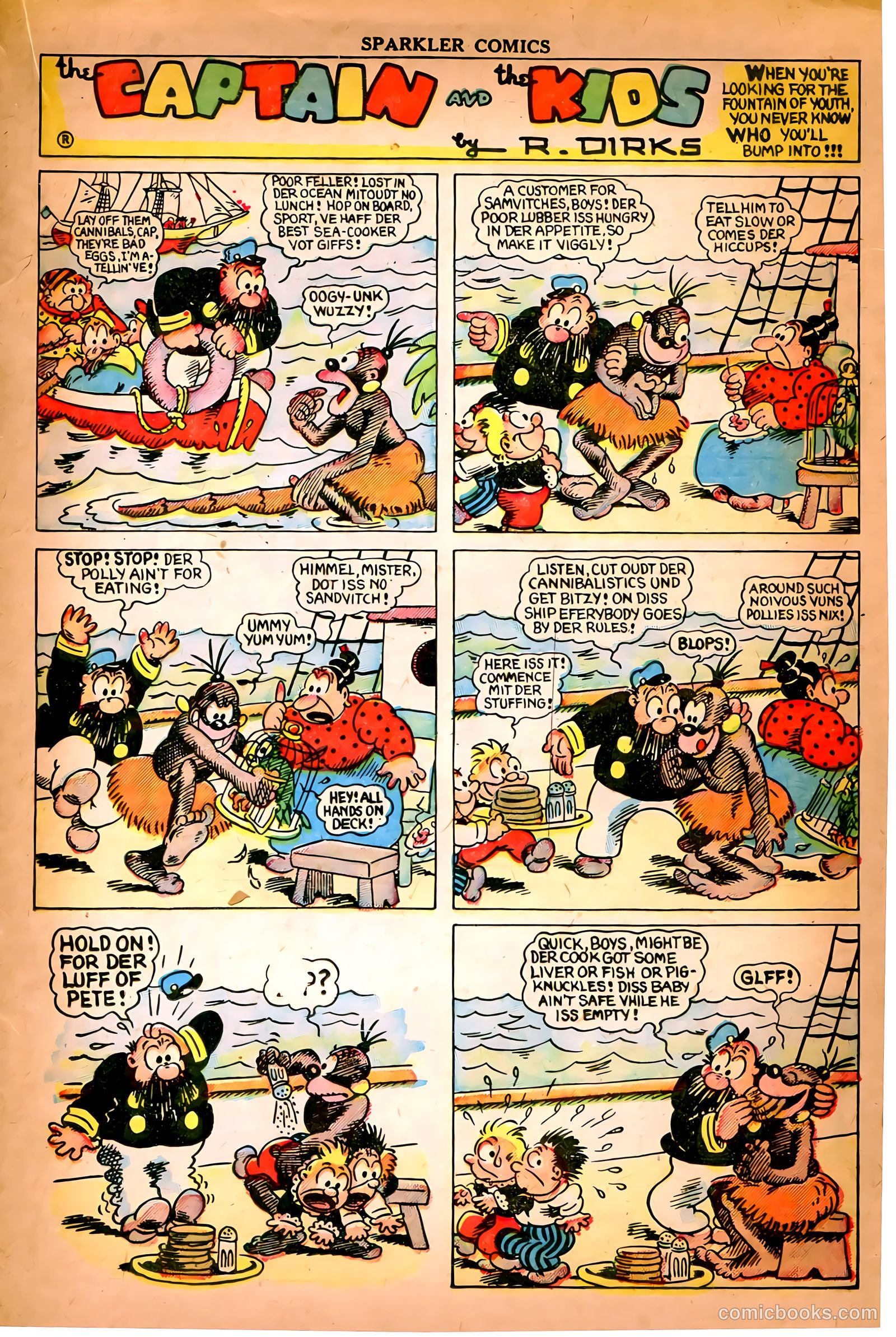Sparkler Comics #99 (1951) — page 4 of 27