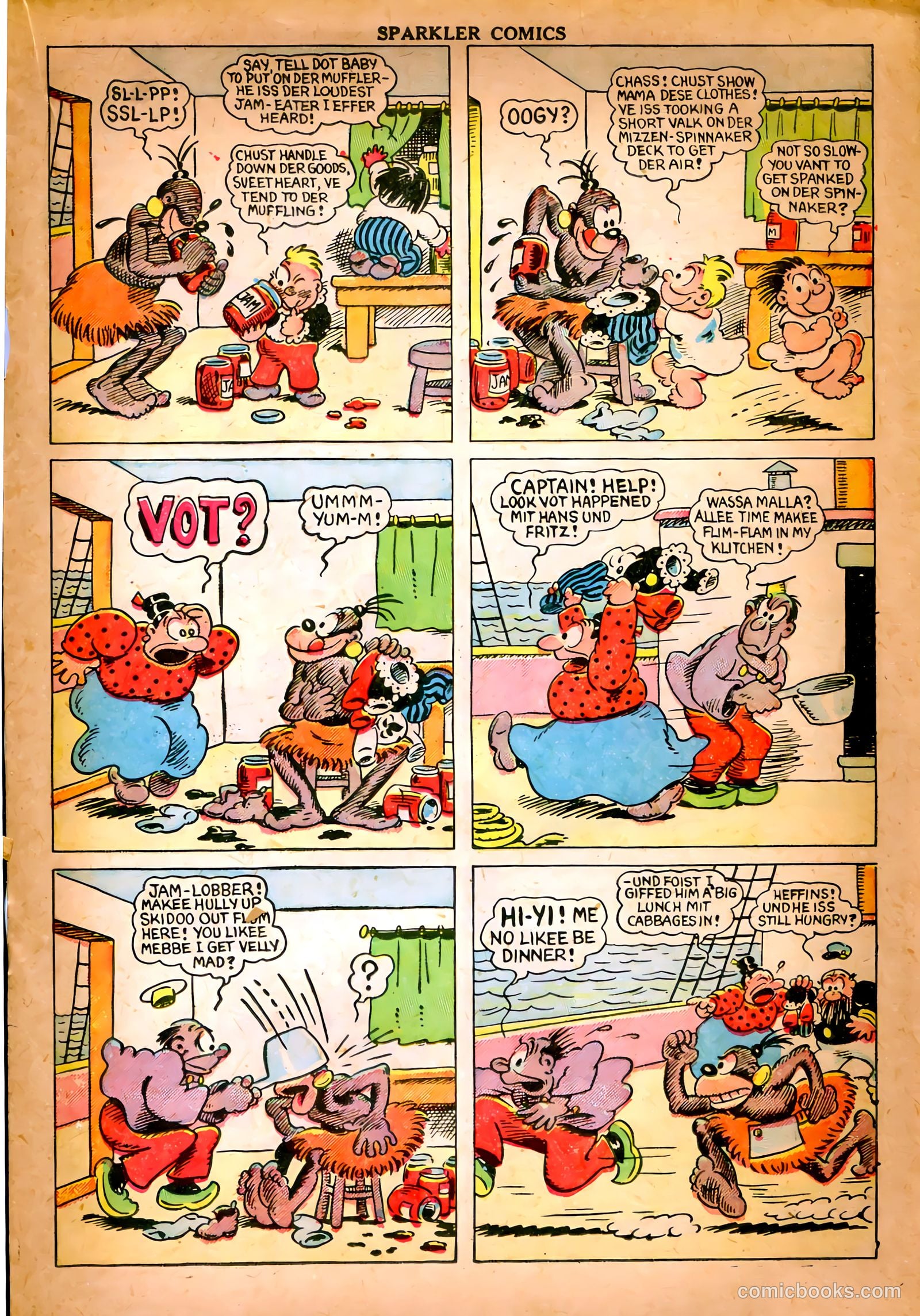 Sparkler Comics #99 (1951) — page 6 of 27