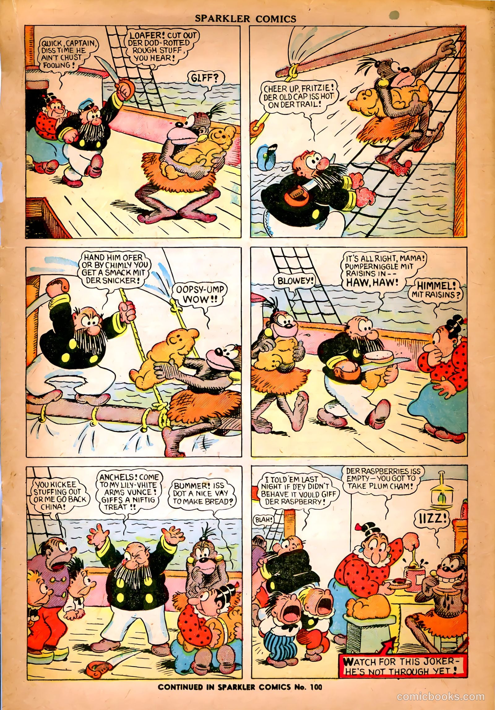 Sparkler Comics #99 (1951) — page 8 of 27