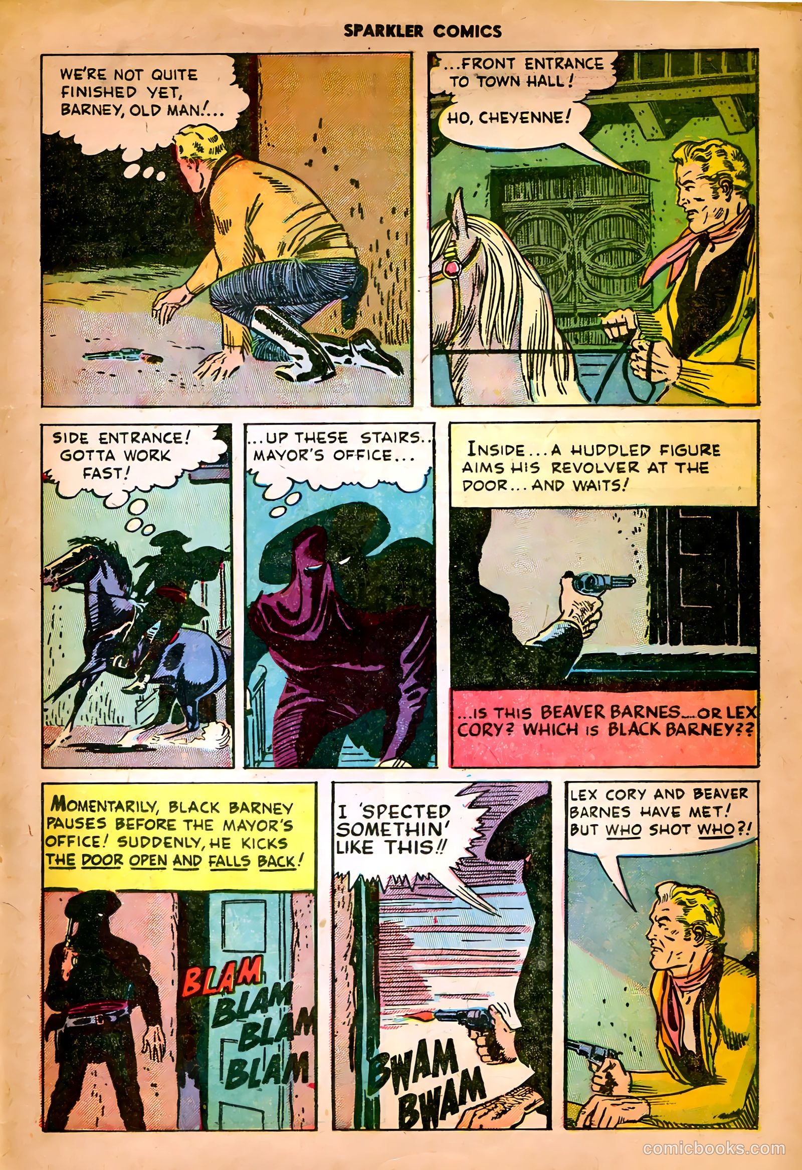 Sparkler Comics #99 (1951) — page 16 of 27