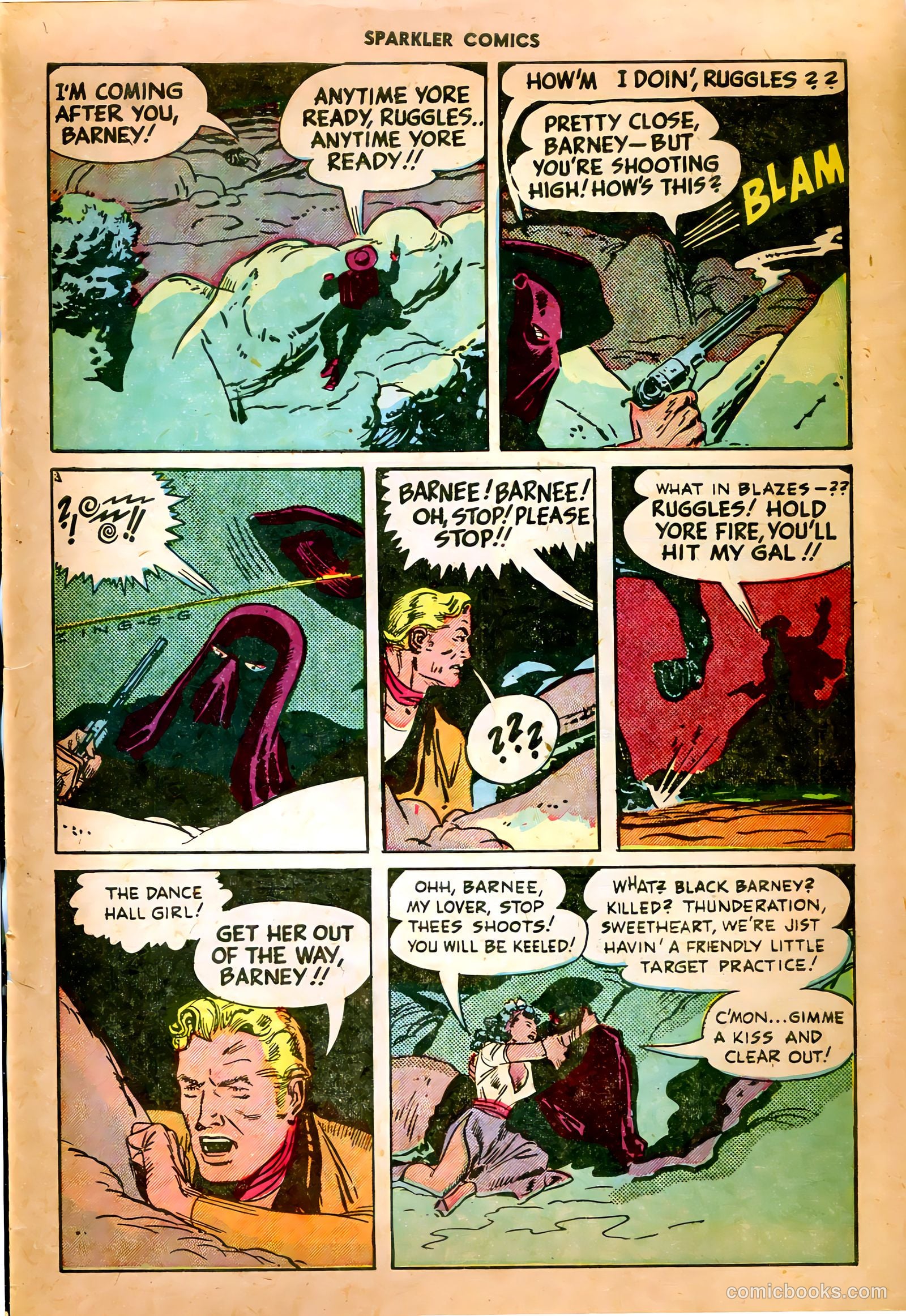 Sparkler Comics #99 (1951) — page 18 of 27