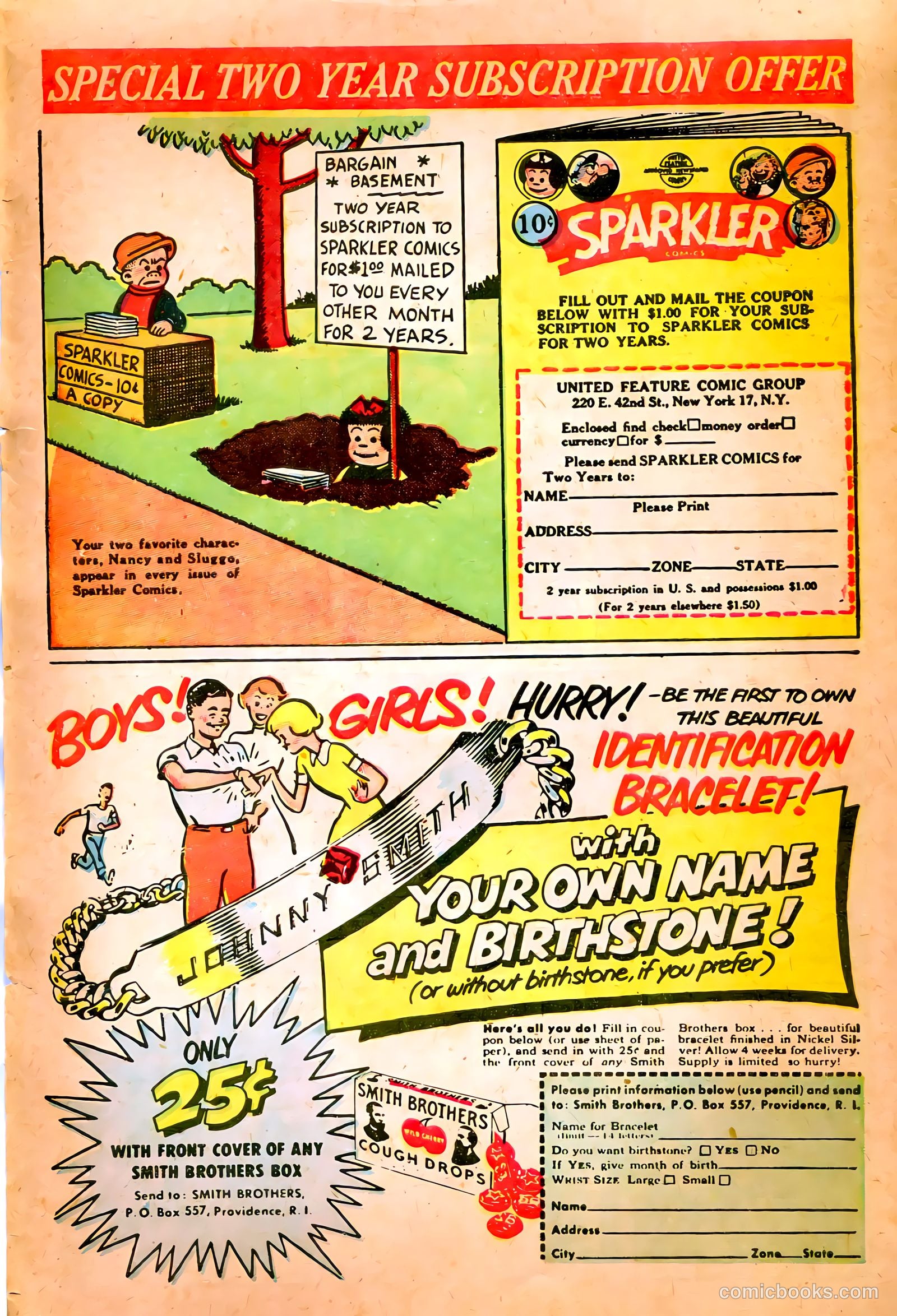Sparkler Comics #99 (1951) — page 22 of 27