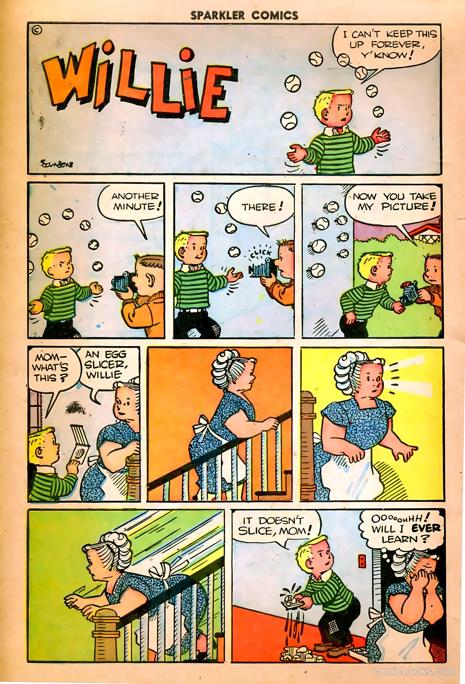 Sparkler Comics #99 (1951) — page 23 of 27