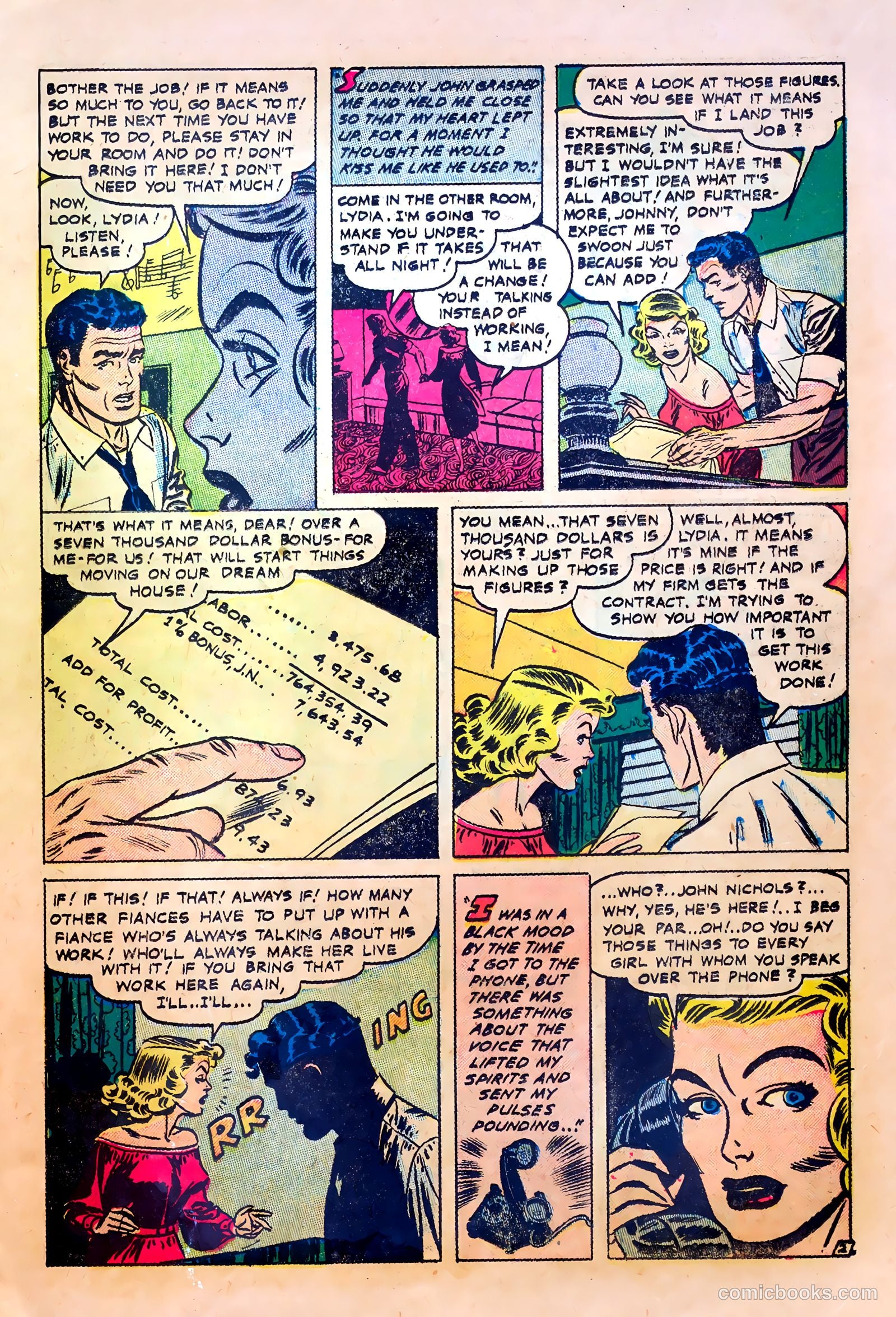 Sparkling Love #1 (1950) — page 11 of 36