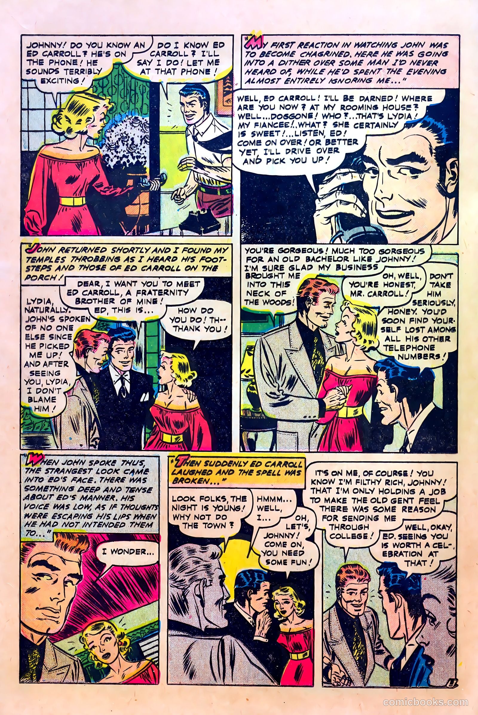 Sparkling Love #1 (1950) — page 12 of 36