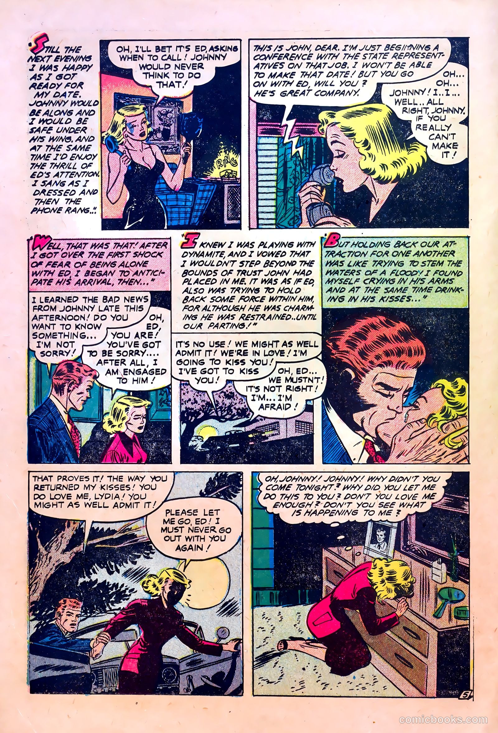 Sparkling Love #1 (1950) — page 14 of 36