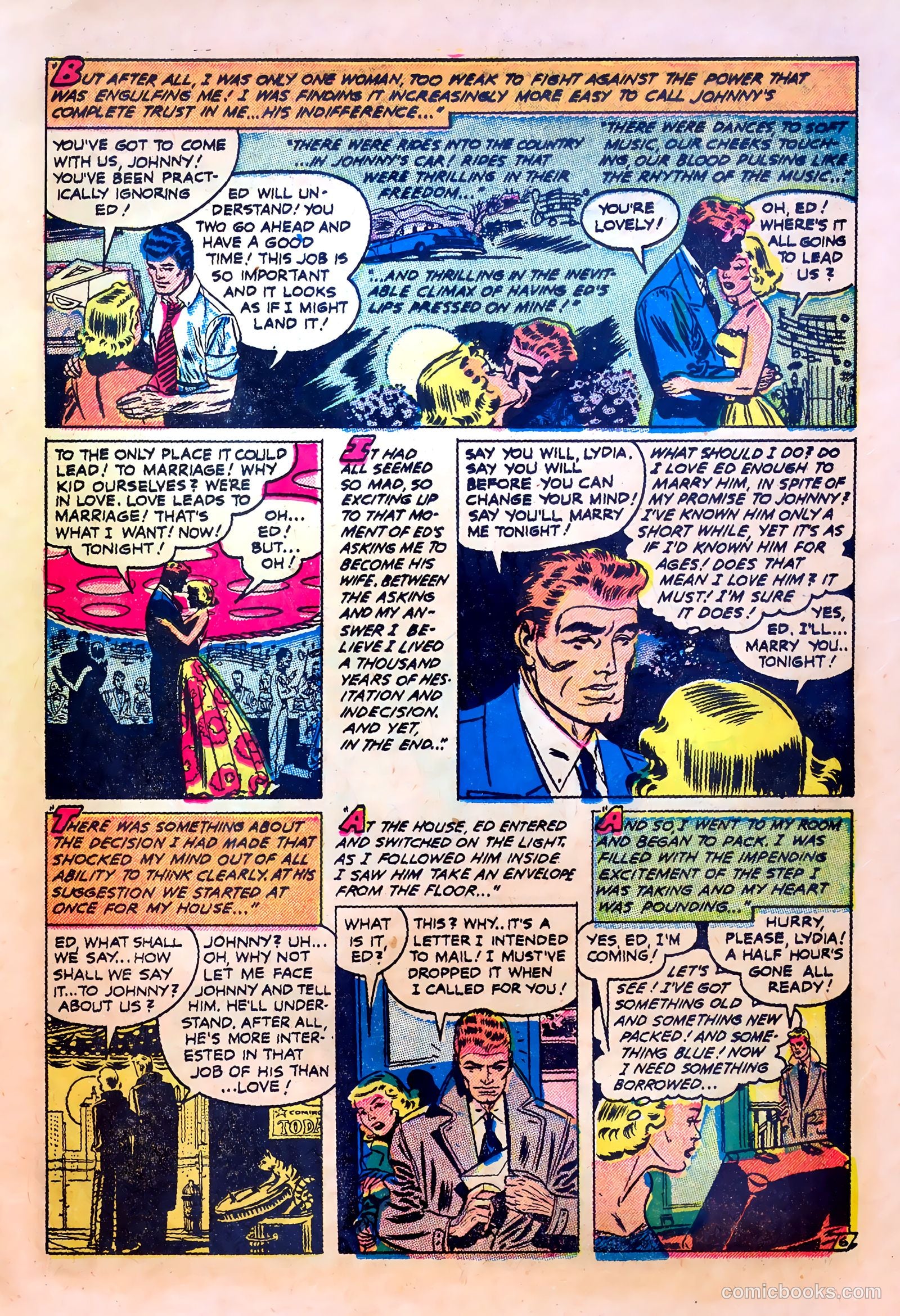 Sparkling Love #1 (1950) — page 15 of 36