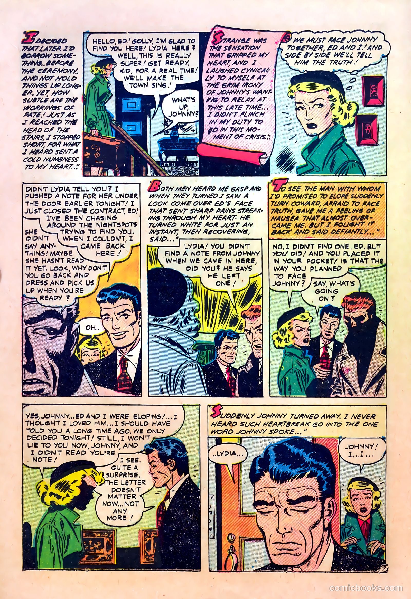 Sparkling Love #1 (1950) — page 16 of 36