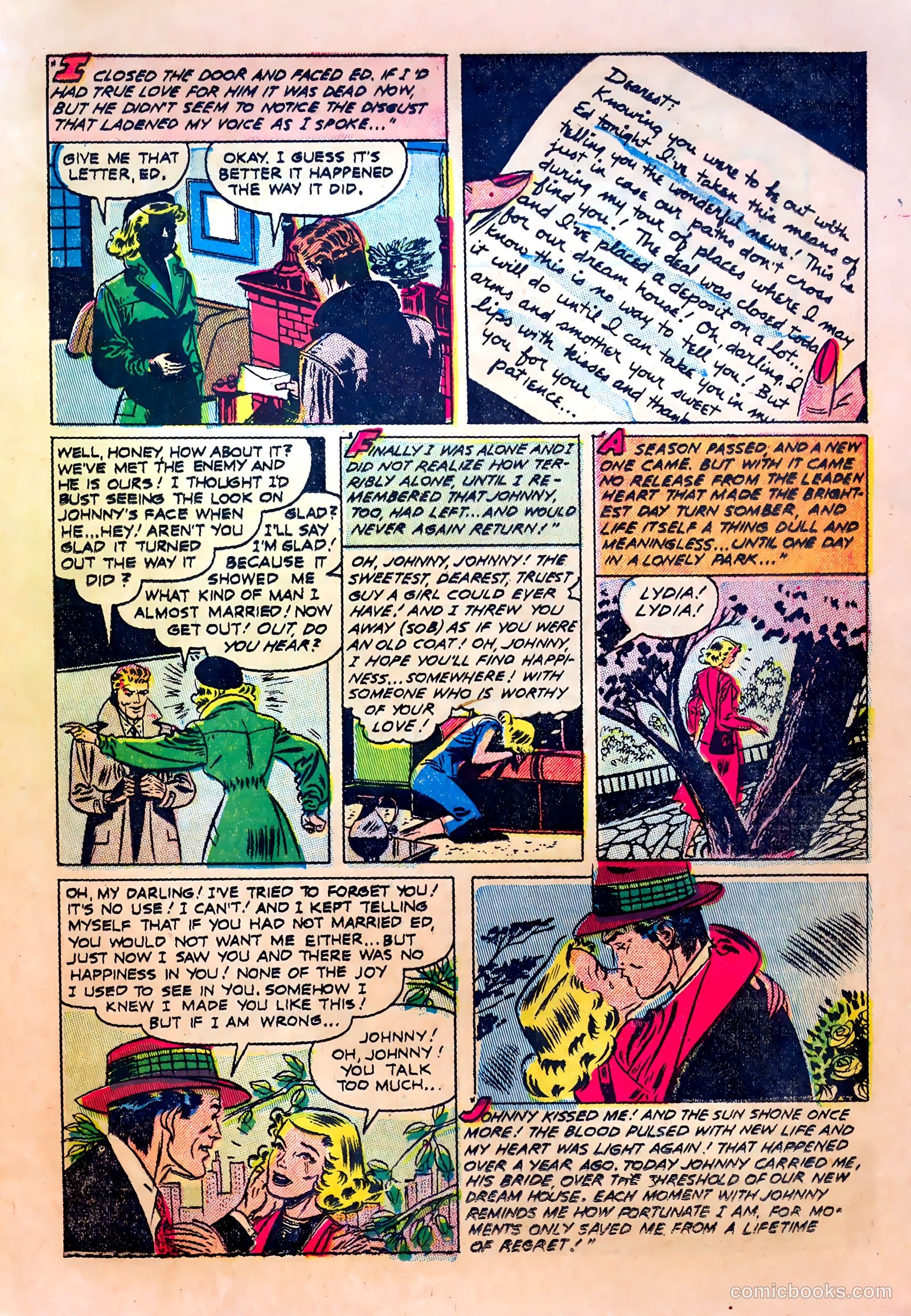 Sparkling Love #1 (1950) — page 17 of 36