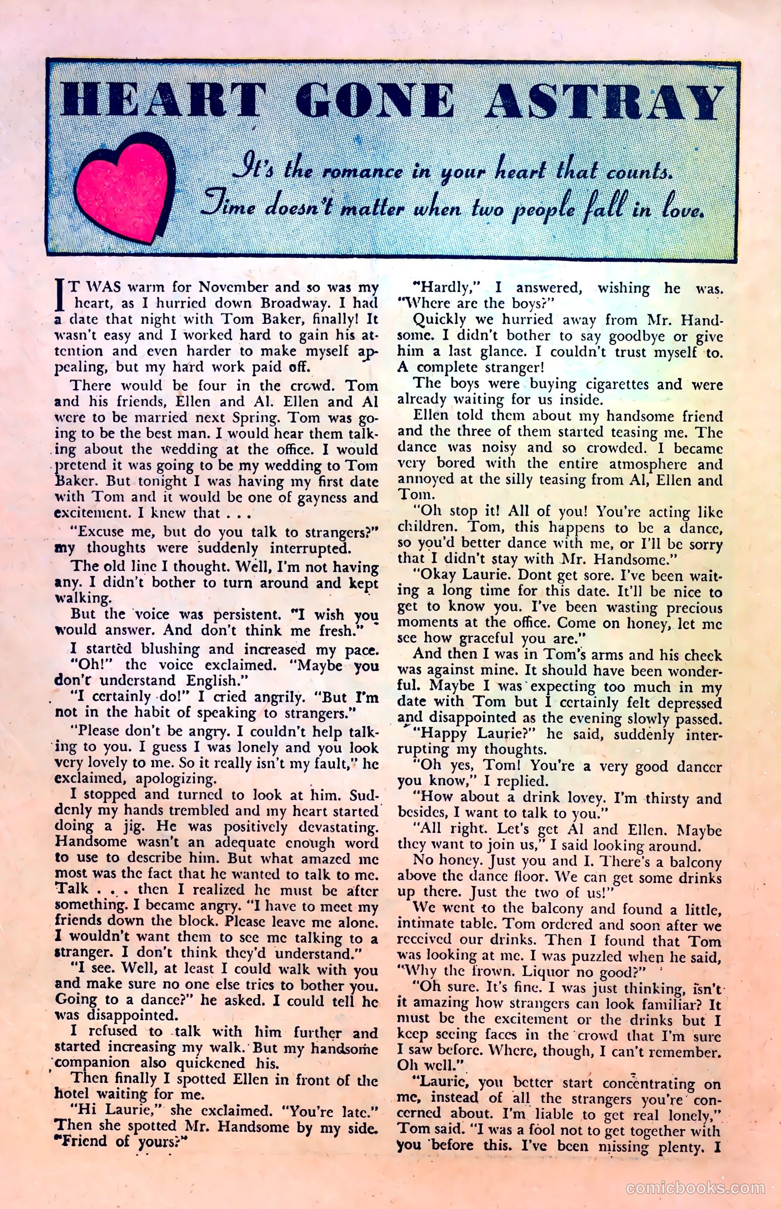 Sparkling Love #1 (1950) — page 18 of 36