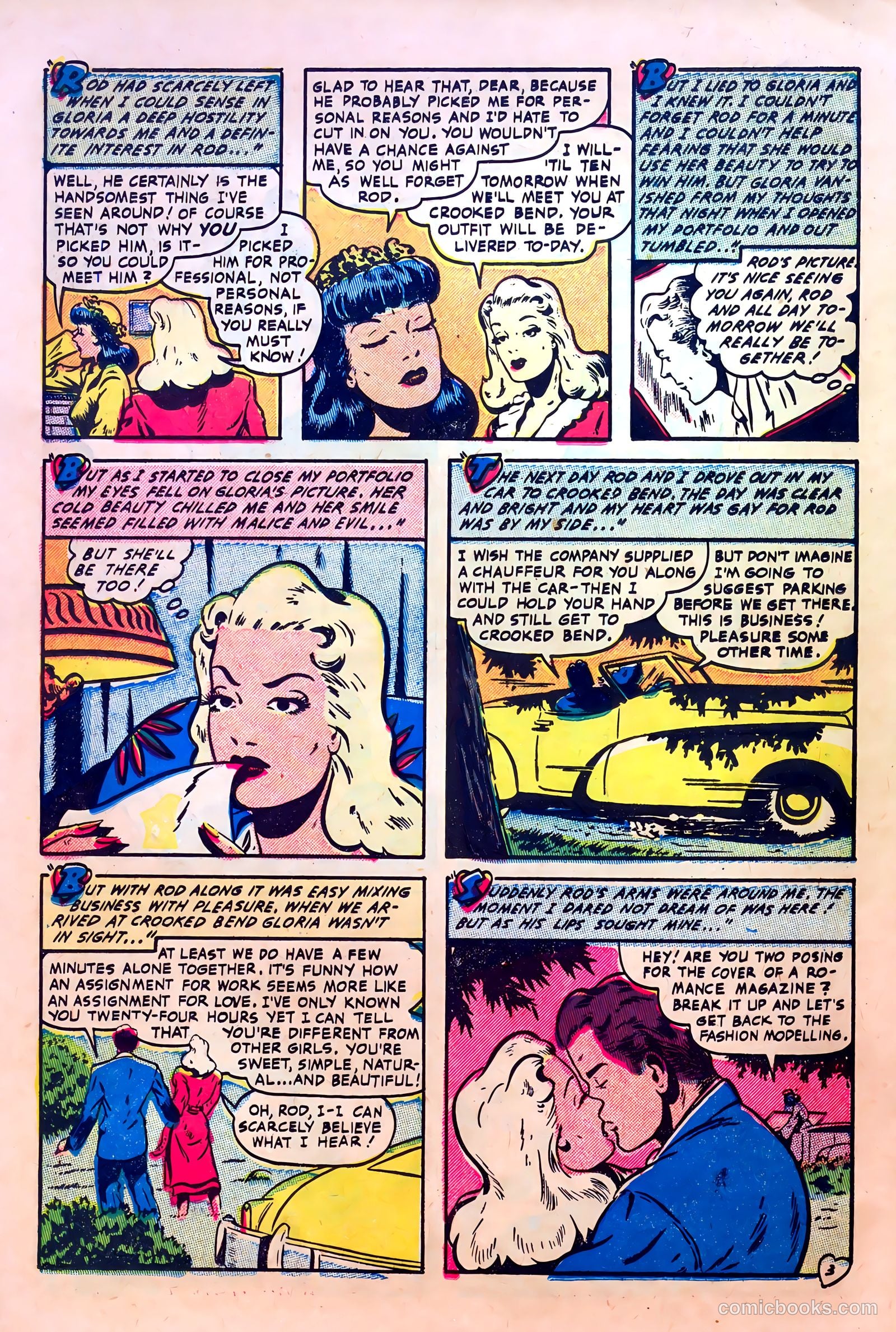 Sparkling Love #1 (1950) — page 22 of 36