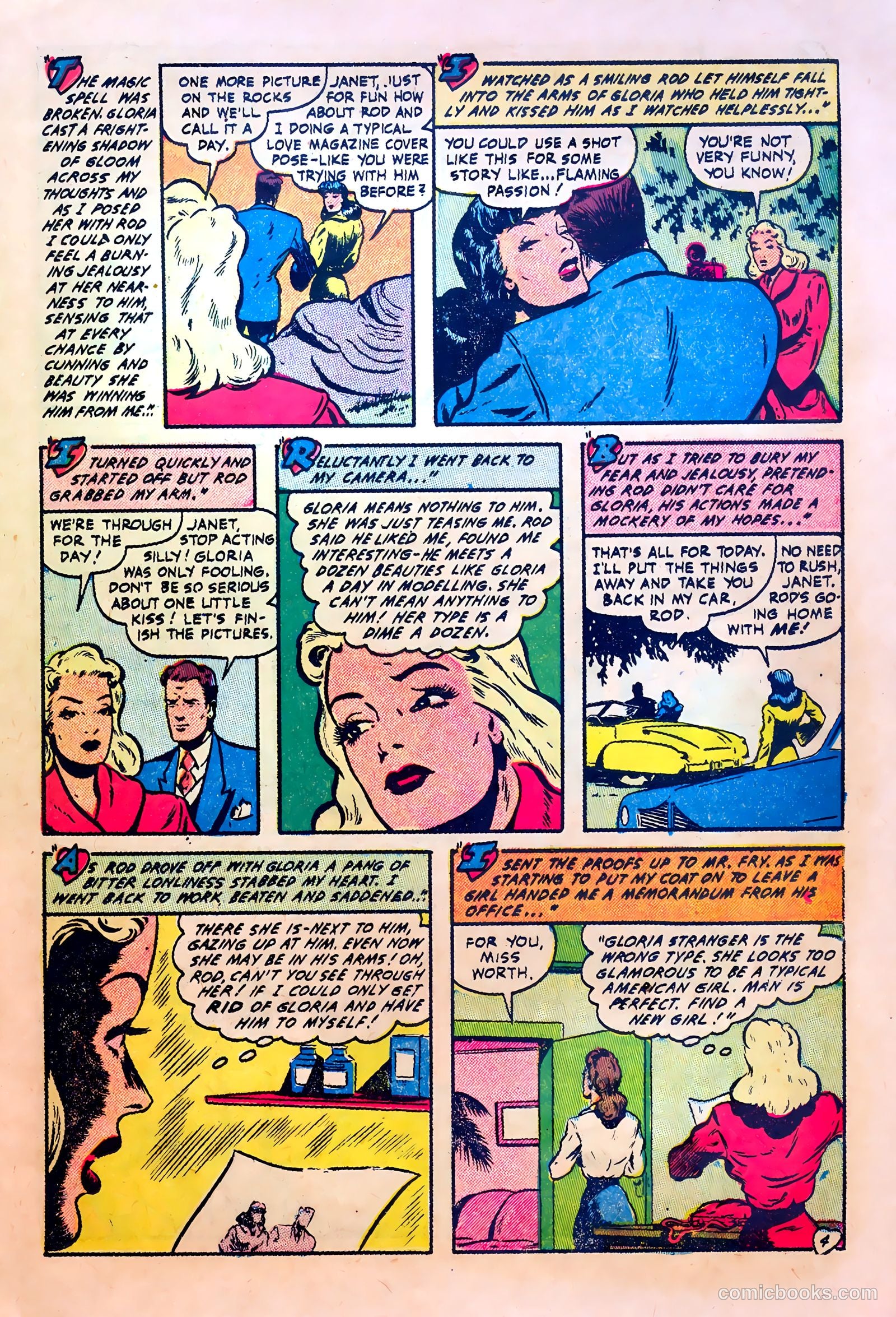 Sparkling Love #1 (1950) — page 23 of 36