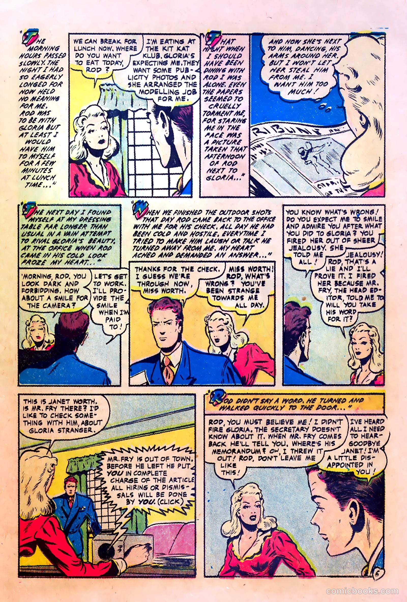 Sparkling Love #1 (1950) — page 25 of 36