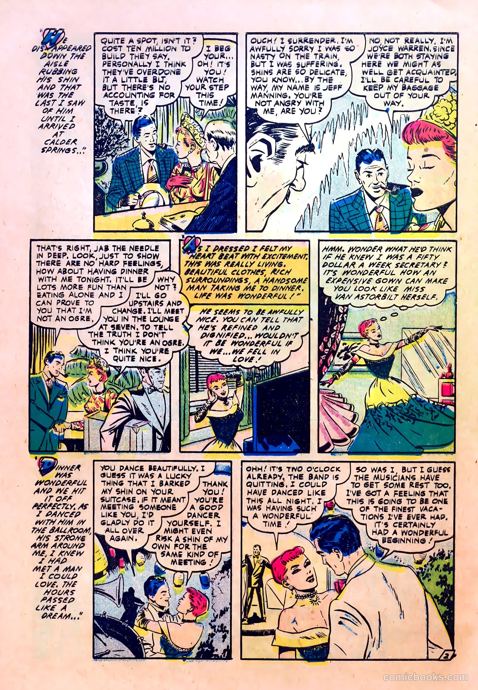 Sparkling Love #1 (1950) — page 28 of 36