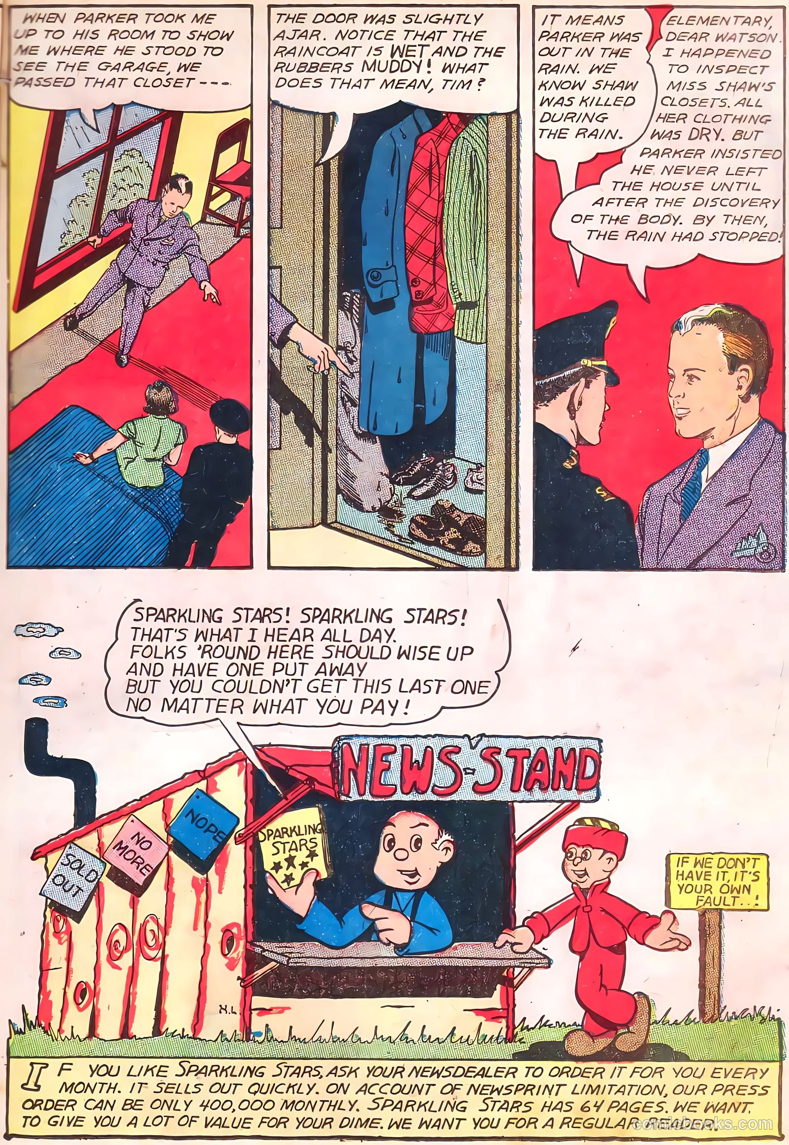 Sparkling Stars #10 (1946) — page 19 of 68