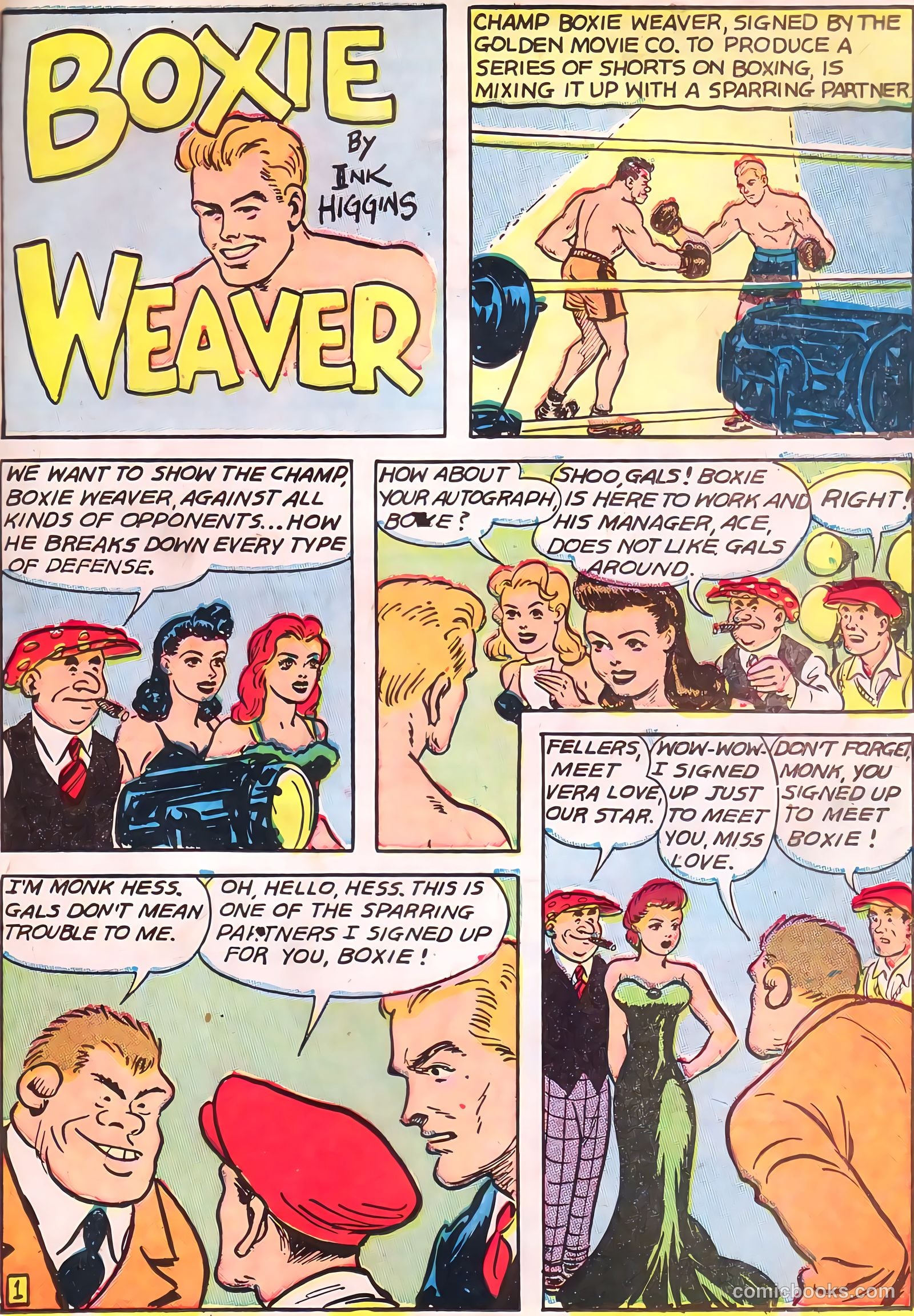 Sparkling Stars #10 (1946) — page 21 of 68