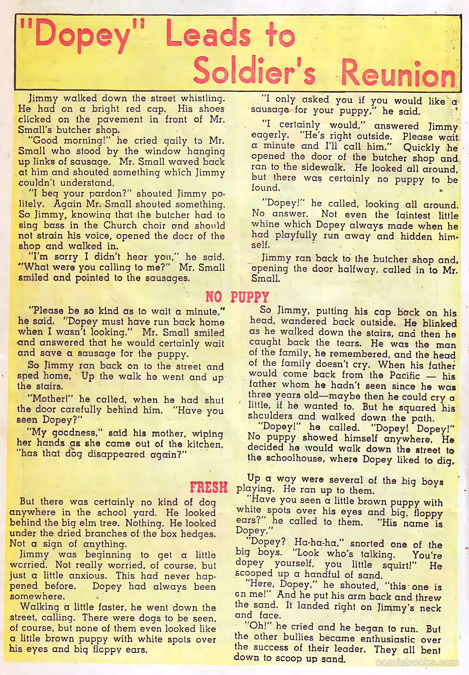 Sparkling Stars #11 (1946) — page 42 of 68