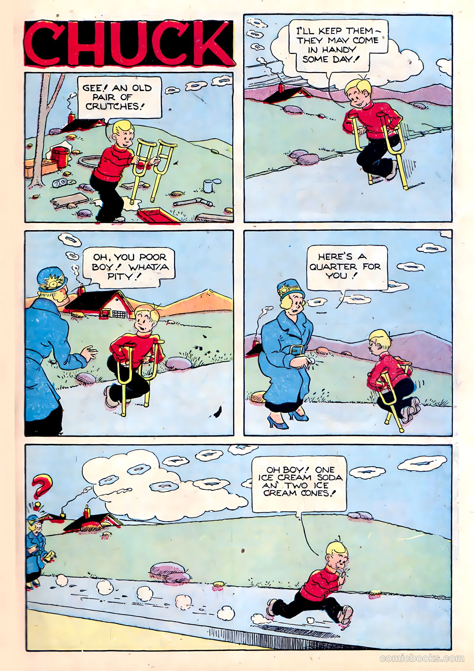 Sparkling Stars #13 (1946) — page 17 of 68