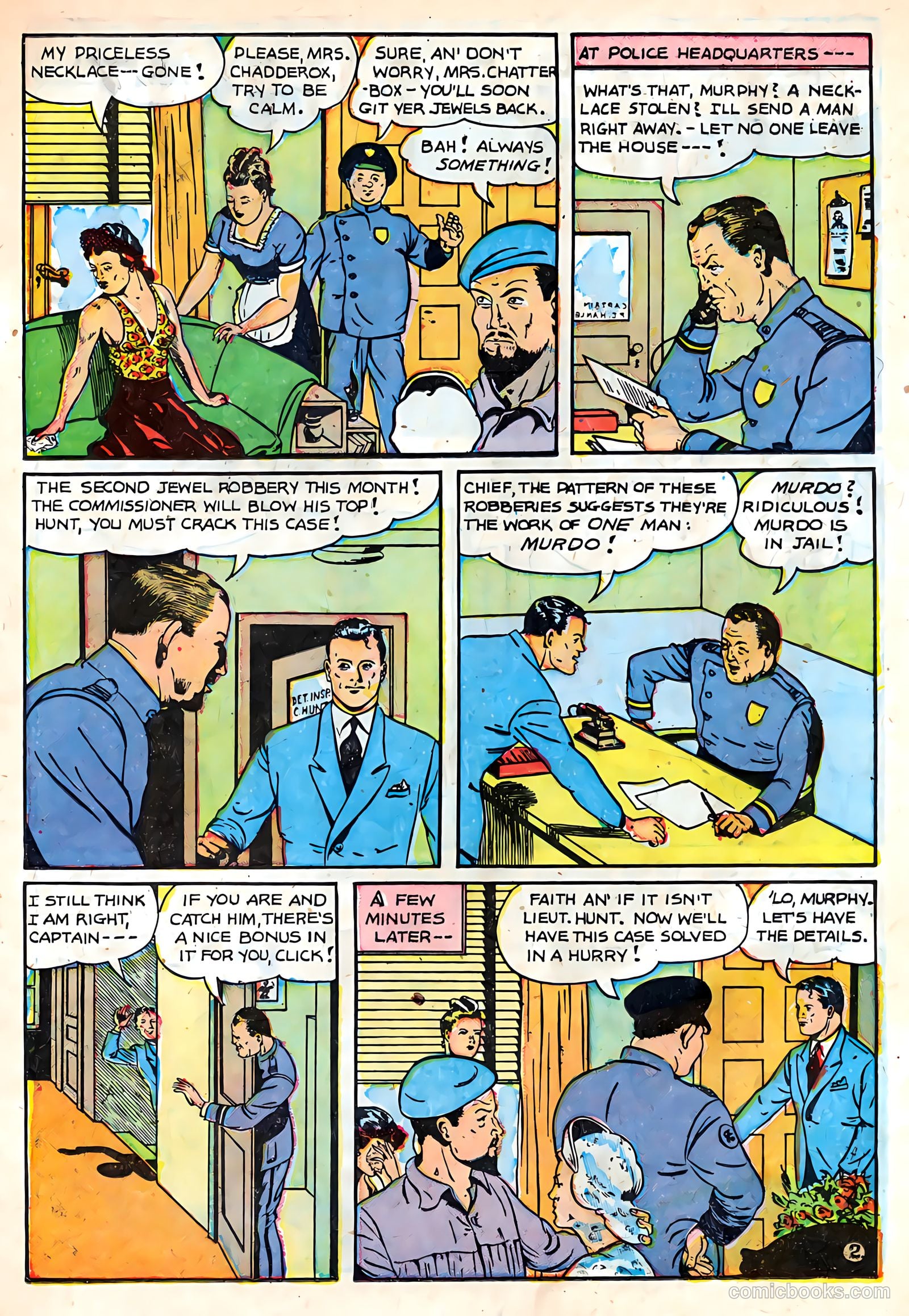 Sparkling Stars #14 (1946) — page 37 of 68