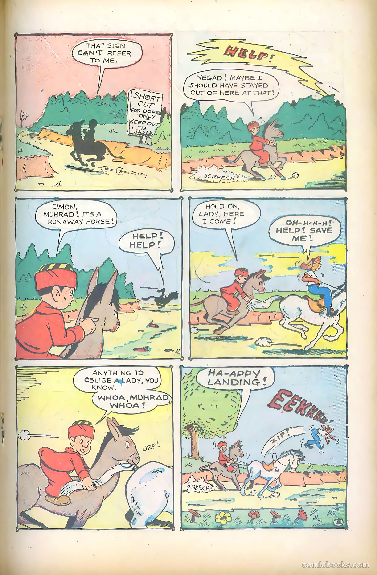 Sparkling Stars #15 (1946) — page 35 of 68