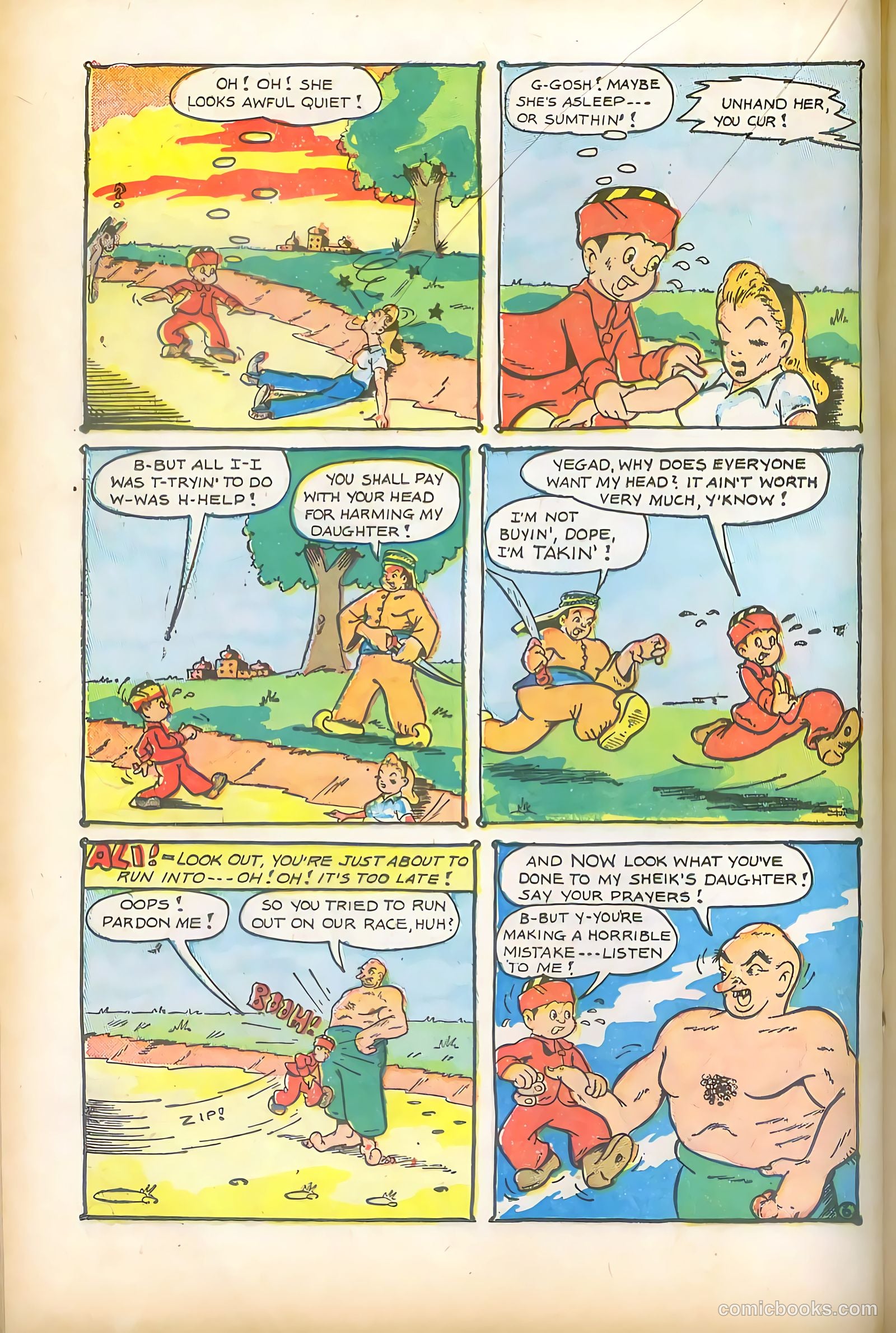 Sparkling Stars #15 (1946) — page 36 of 68