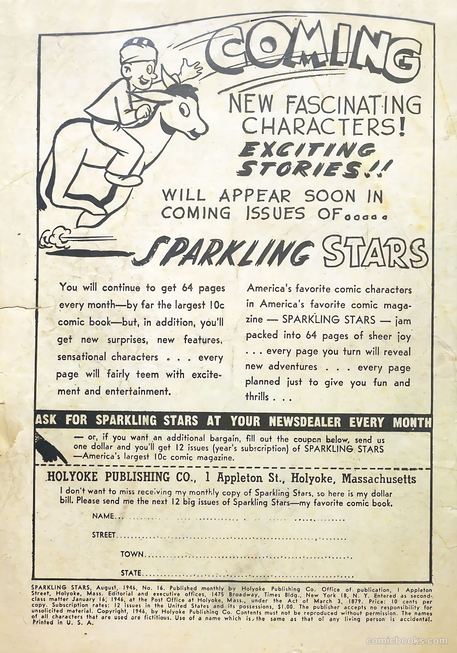 Sparkling Stars #16 (1946) — page 2 of 68