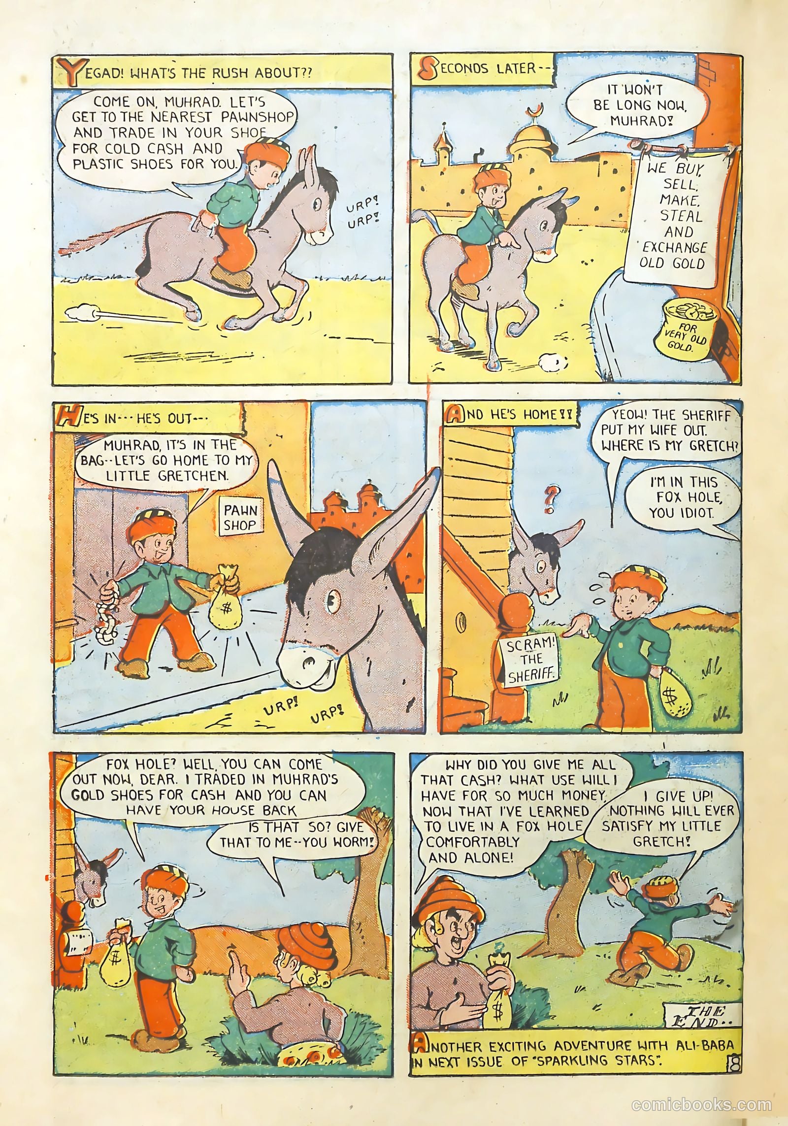 Sparkling Stars #16 (1946) — page 42 of 68