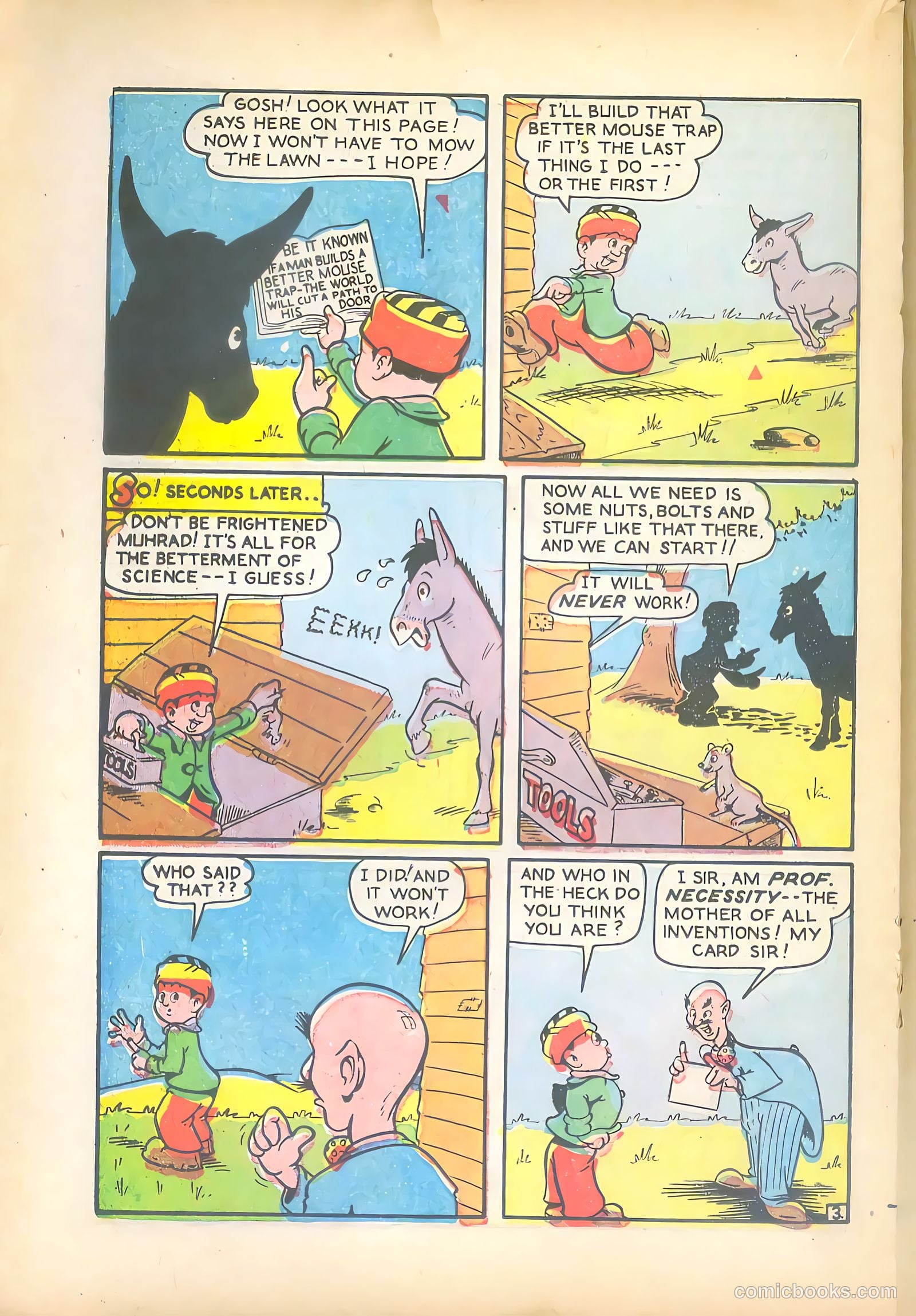 Sparkling Stars #17 (1946) — page 36 of 68