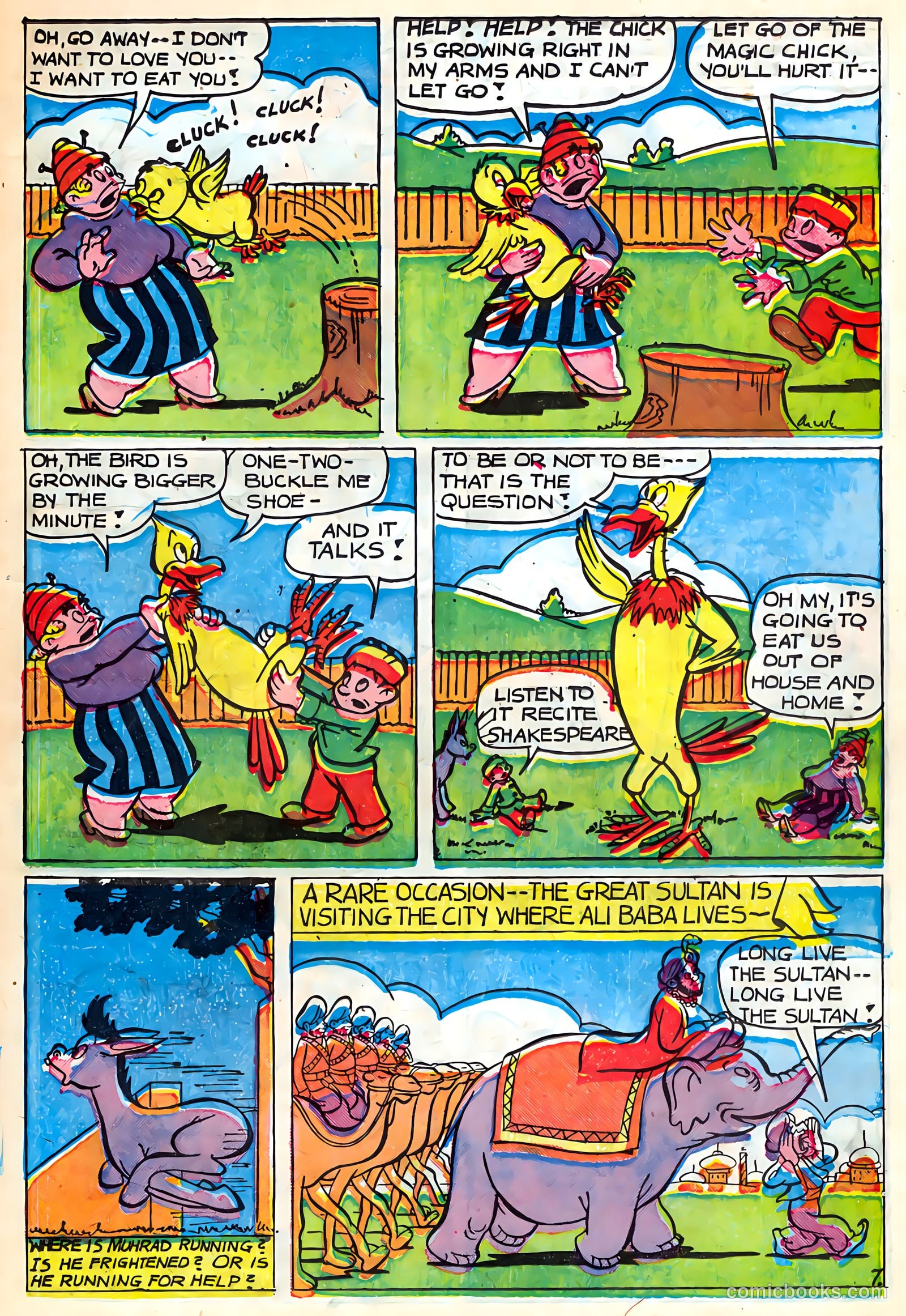 Sparkling Stars #19 (1946) — page 21 of 68