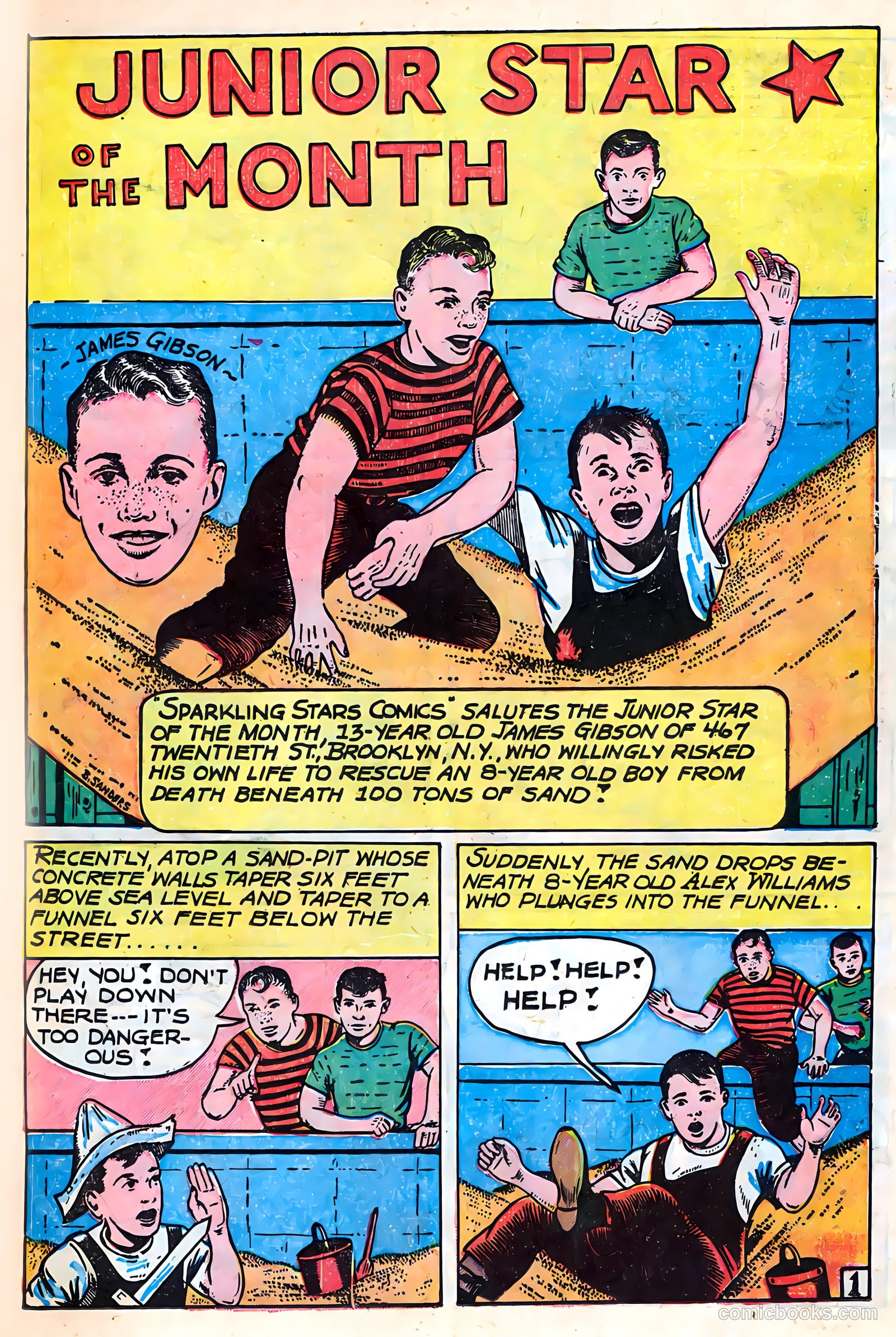Sparkling Stars #19 (1946) — page 23 of 68