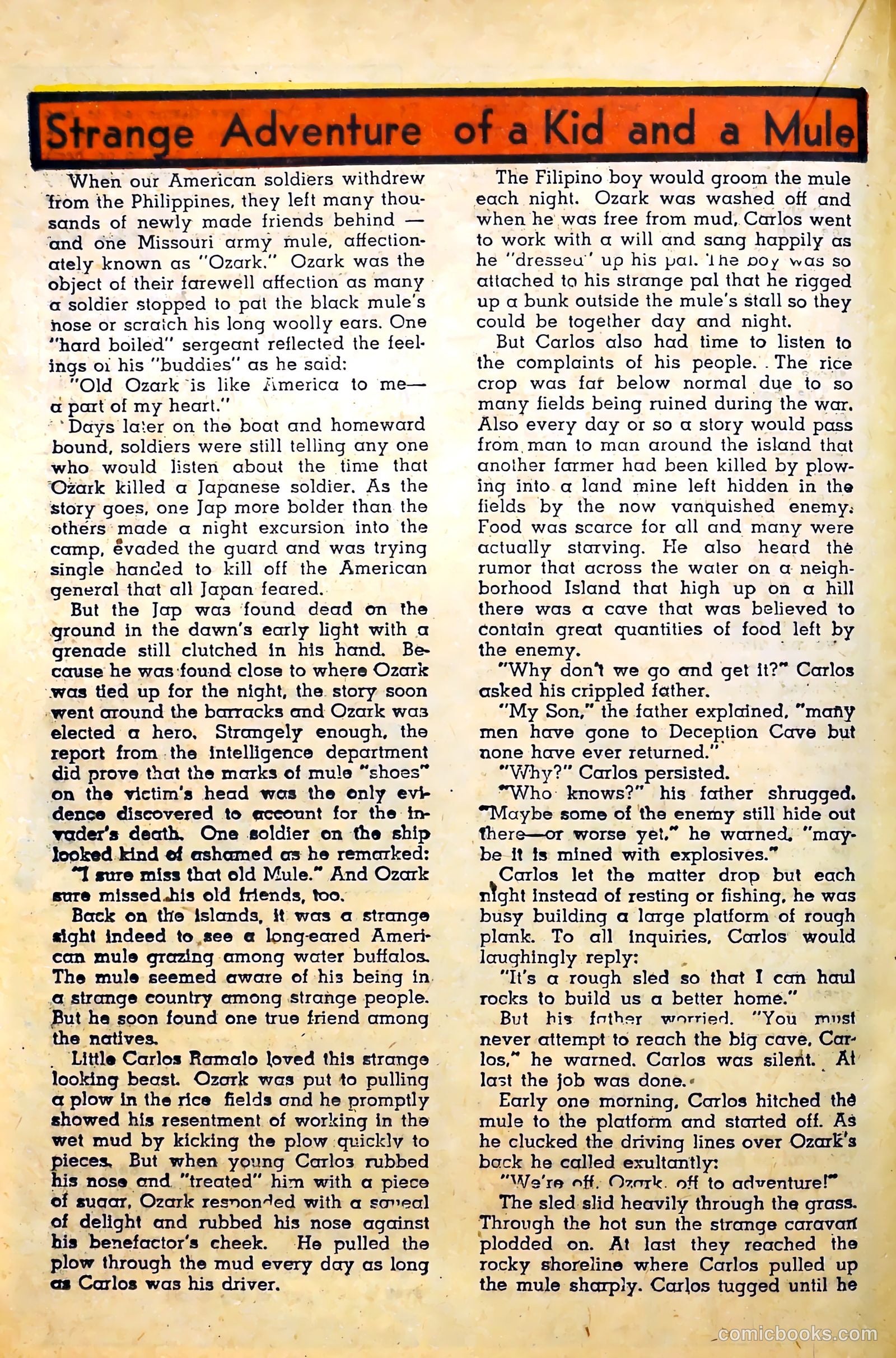 Sparkling Stars #20 (1946) — page 40 of 68