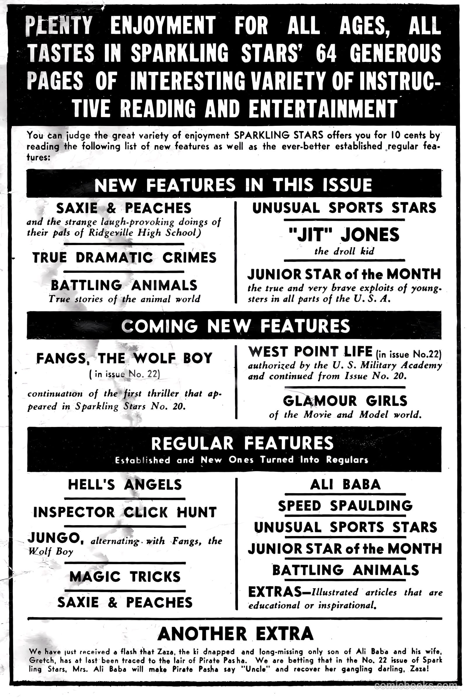 Sparkling Stars #21 (1947) — page 68 of 69