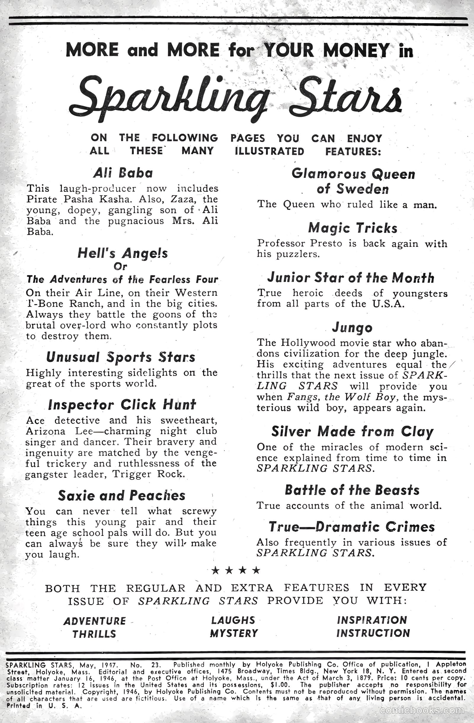 Sparkling Stars #23 (1947) — page 2 of 68