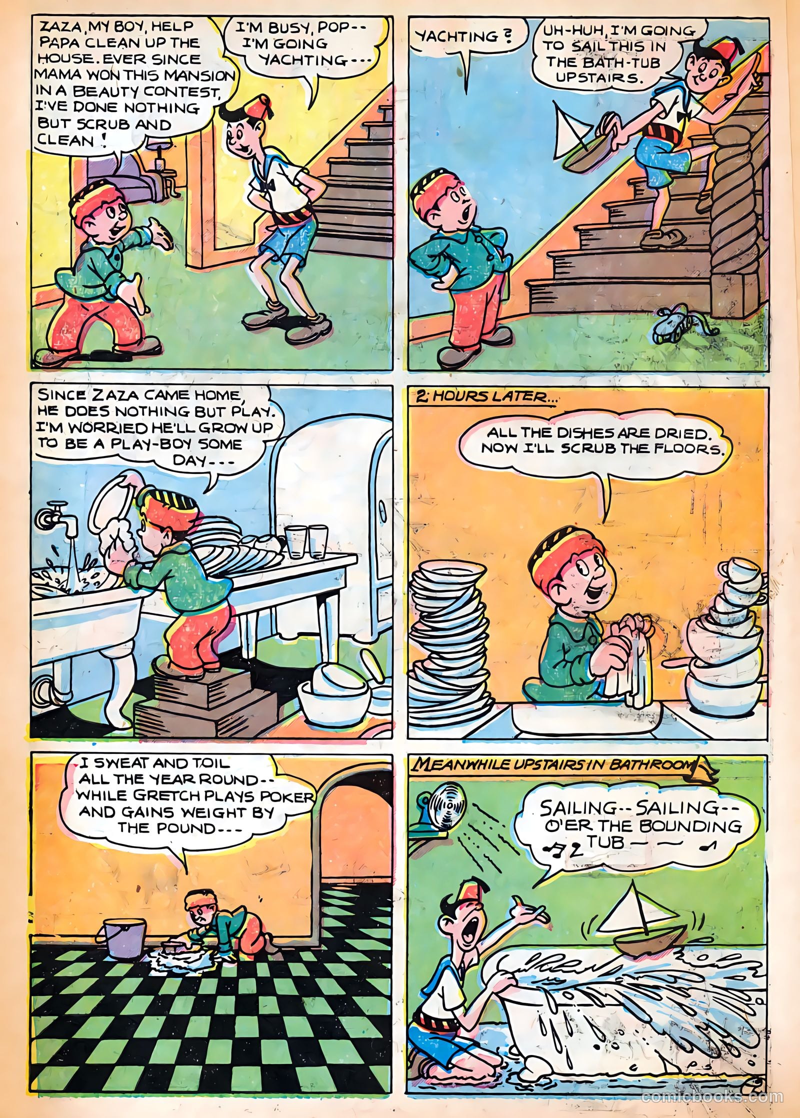 Sparkling Stars #23 (1947) — page 16 of 68