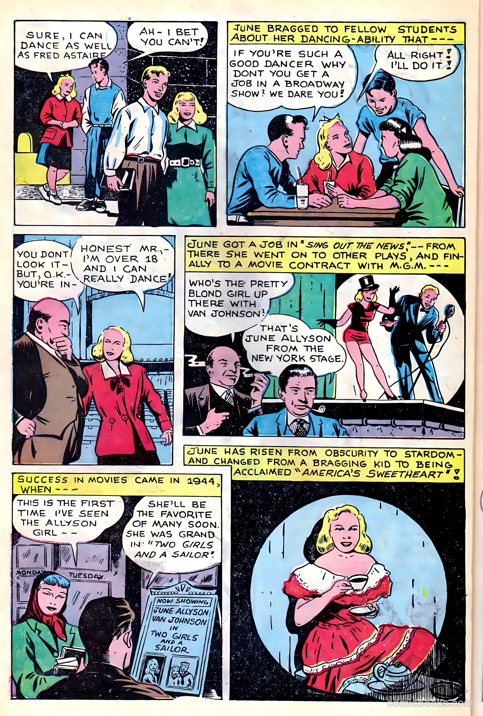 Sparkling Stars #26 (1947) — page 20 of 68