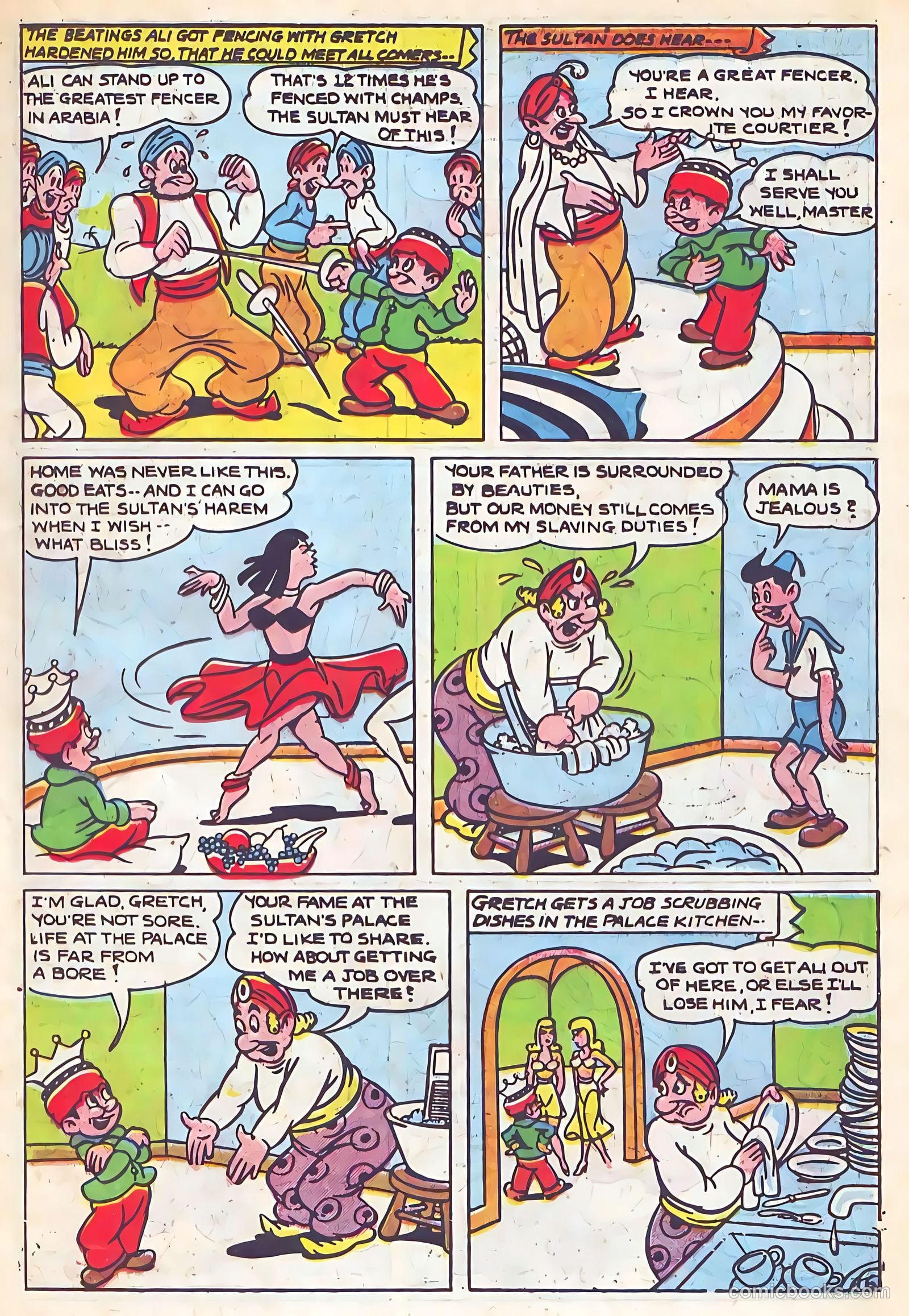 Sparkling Stars #29 (1947) — page 21 of 68