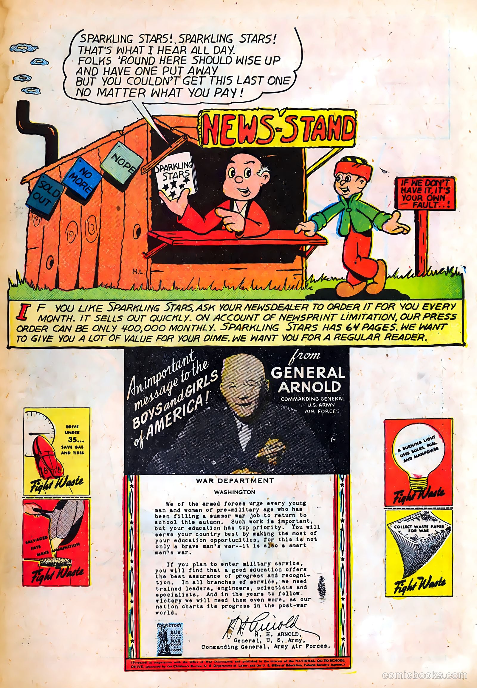 Sparkling Stars #4 (1944) — page 65 of 68