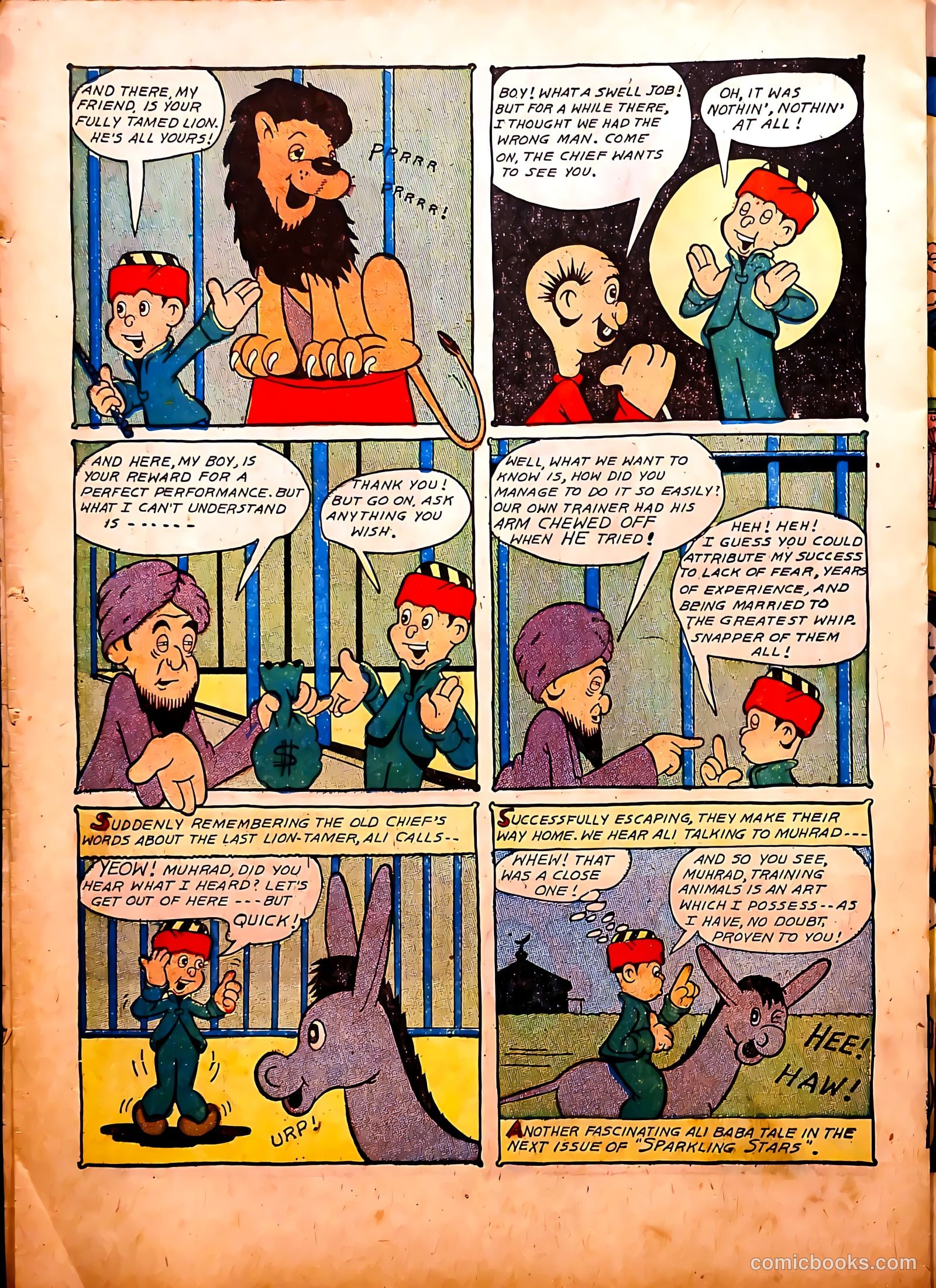 Sparkling Stars #5 (1944) — page 38 of 68