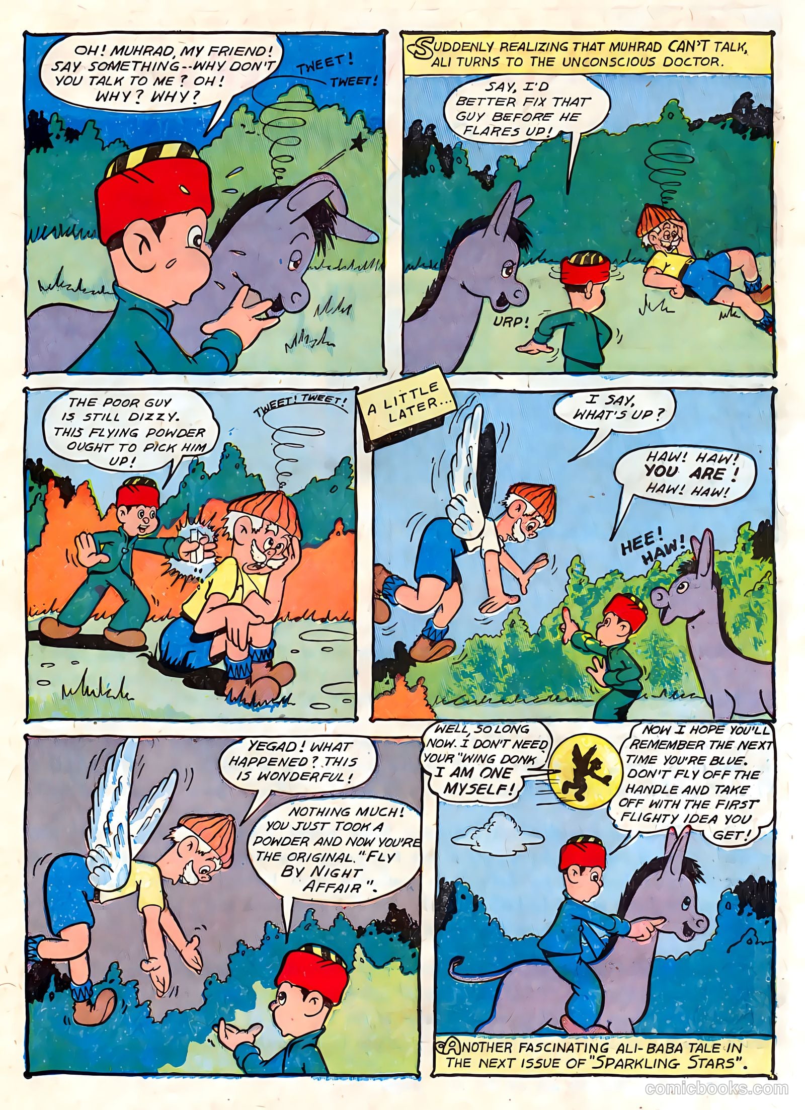 Sparkling Stars #7 (1944) — page 21 of 68