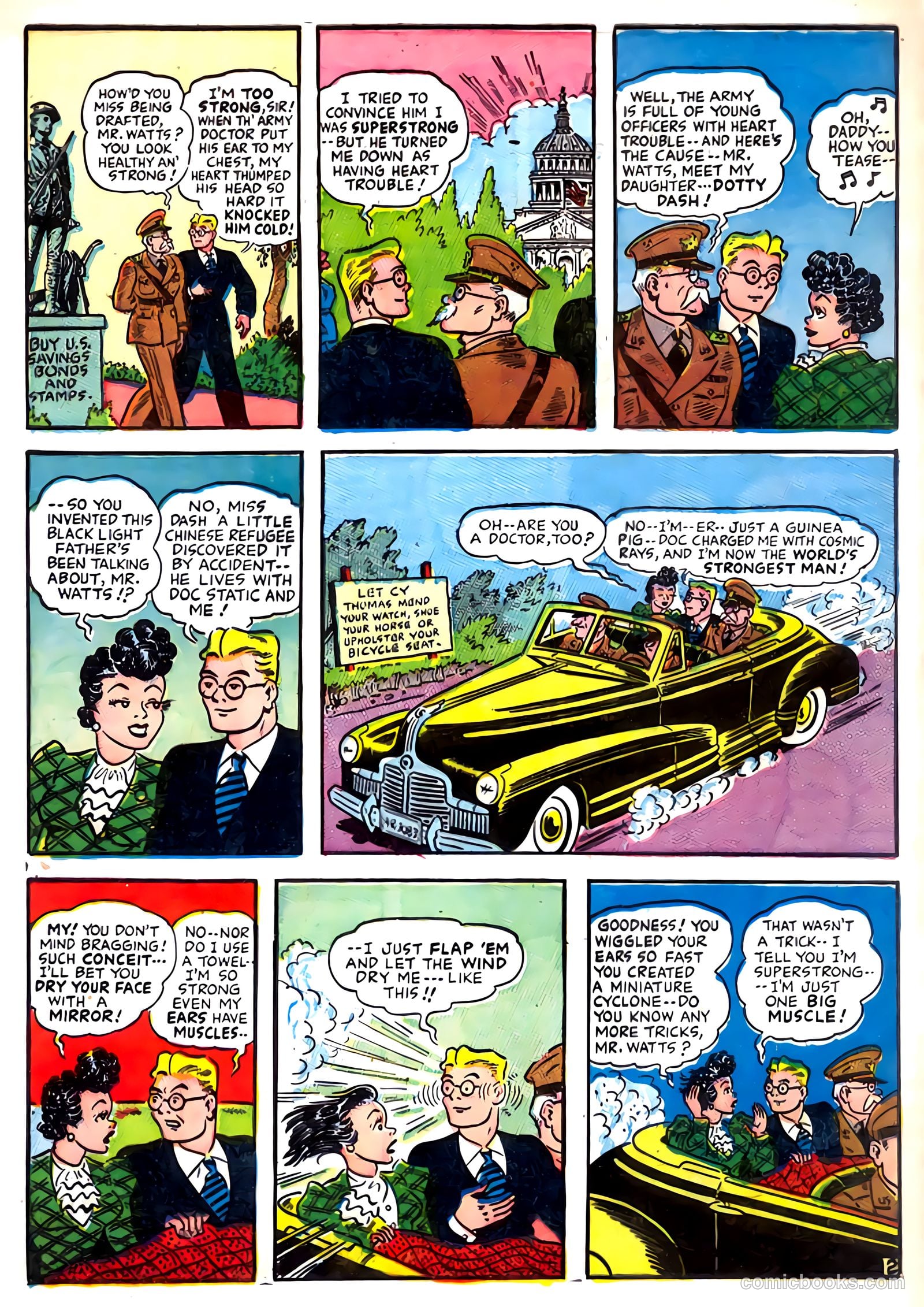 Sparky Watts #1 (1942) — page 4 of 68