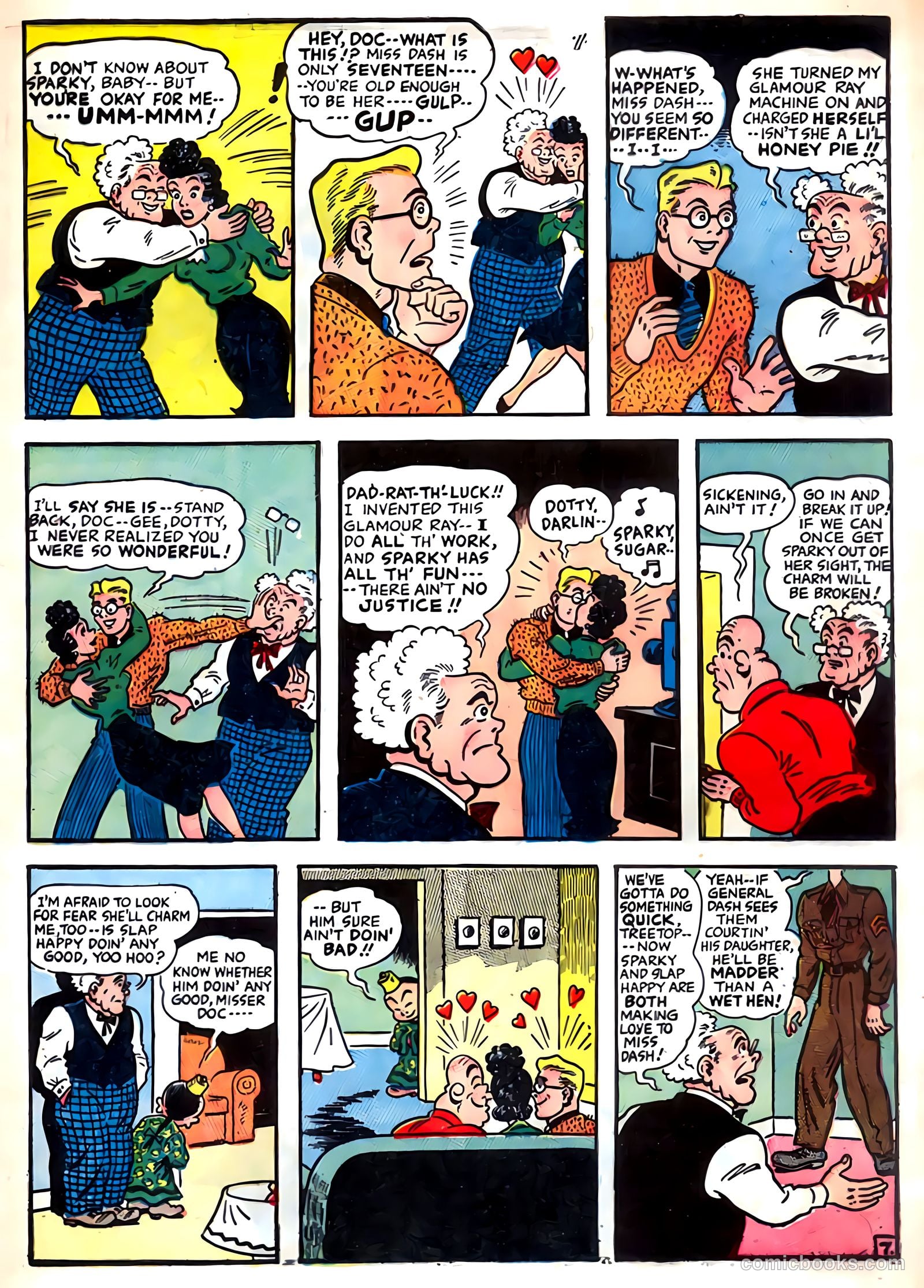 Sparky Watts #1 (1942) — page 9 of 68