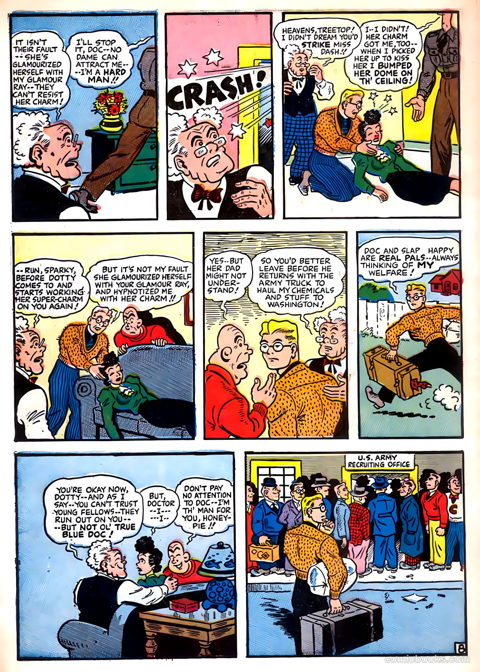 Sparky Watts #1 (1942) — page 10 of 68